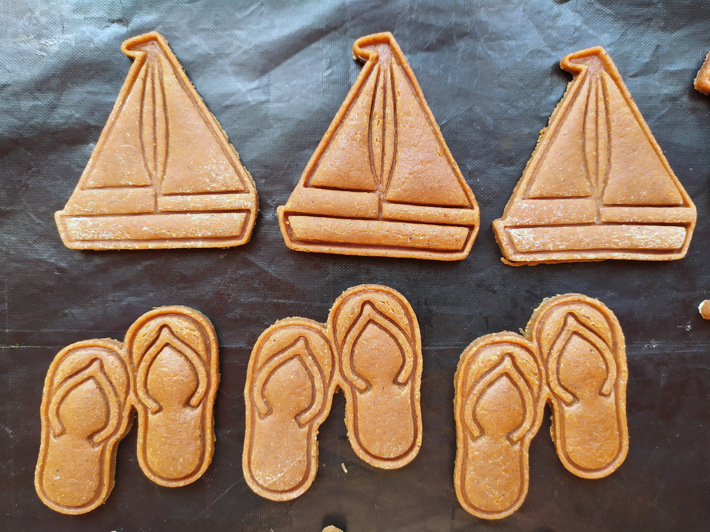 Sailing boat - cookie cutter set