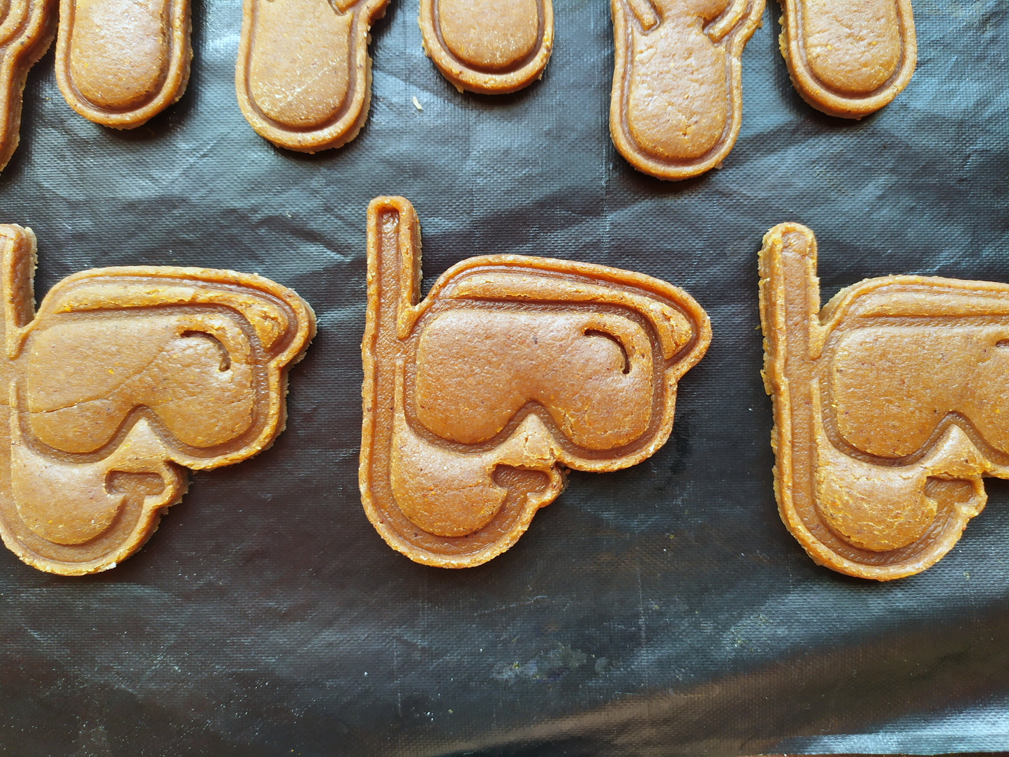 Diving goggles - cookie cutter set