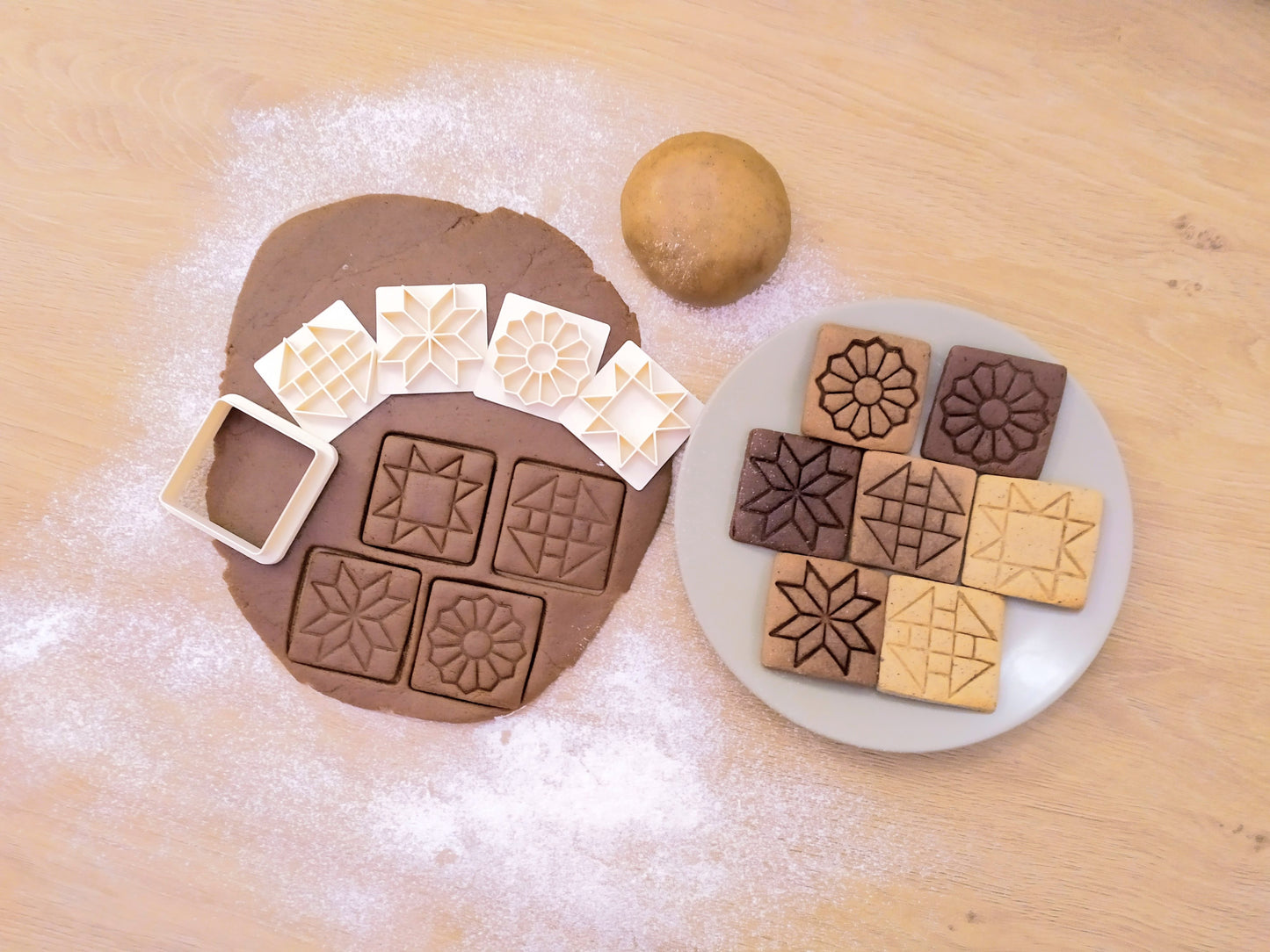 Patchwork - cookie cutter set