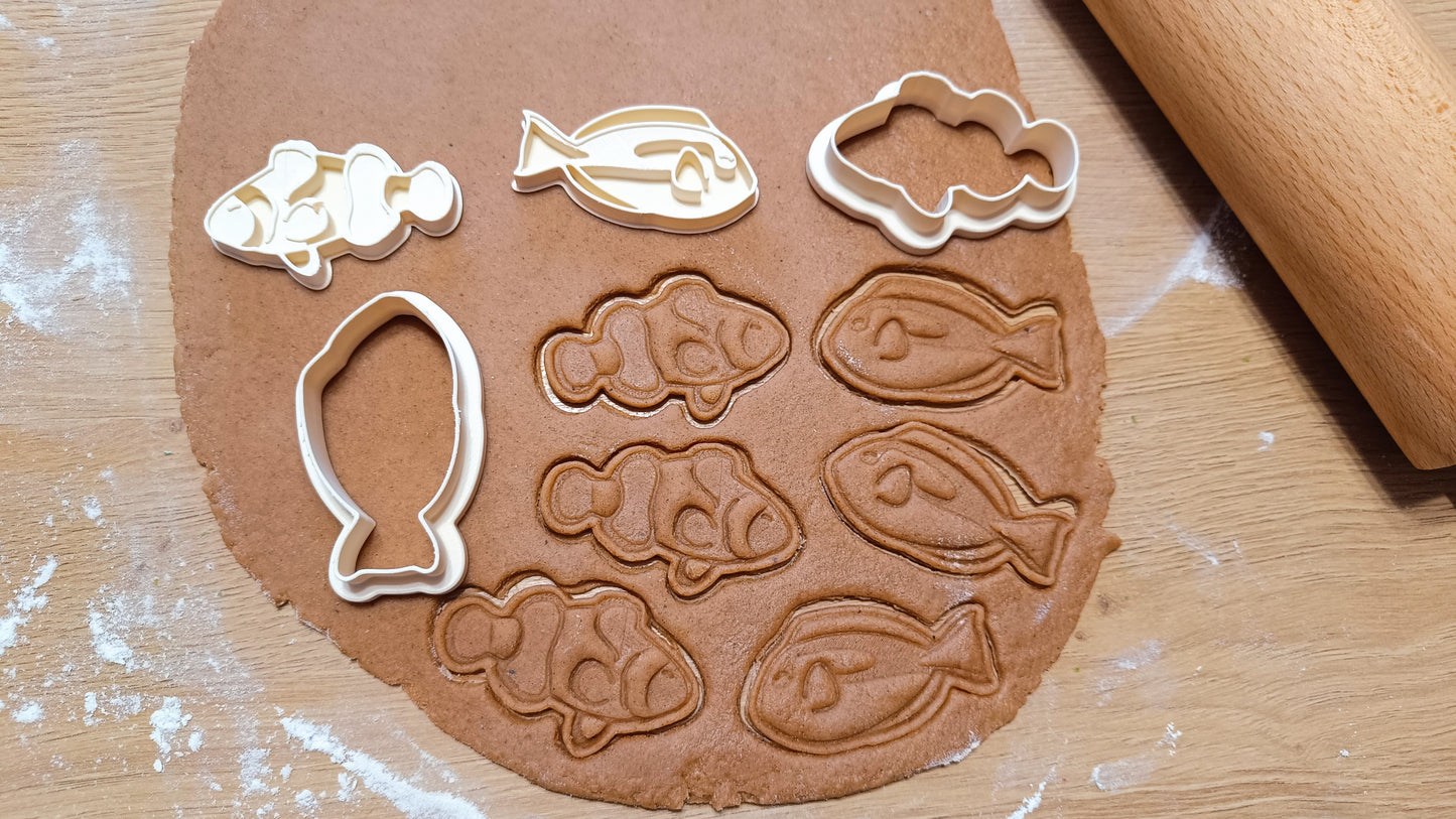 Clownfish - cookie cutter set