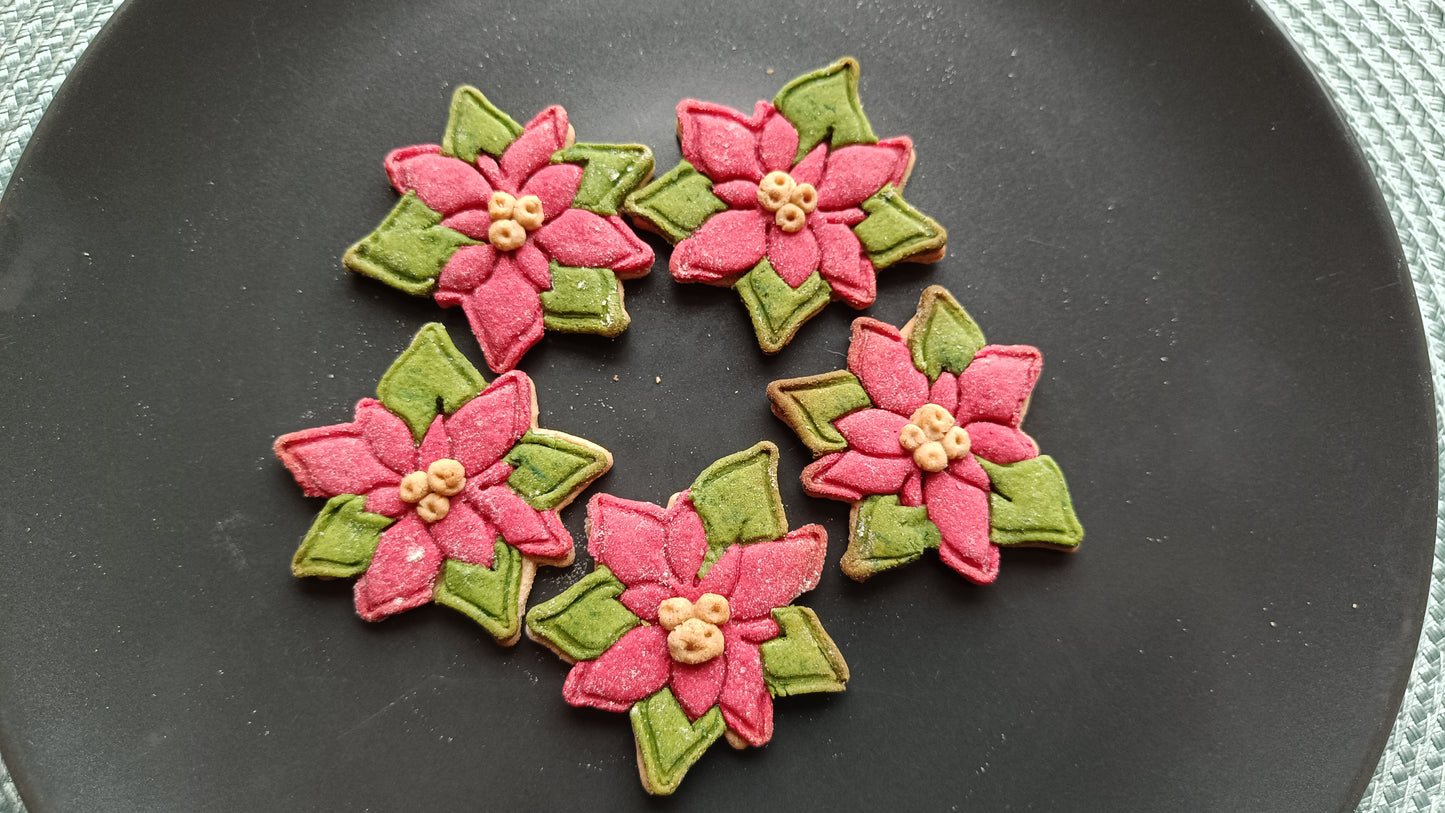 Poinsettia - cookie cutter set