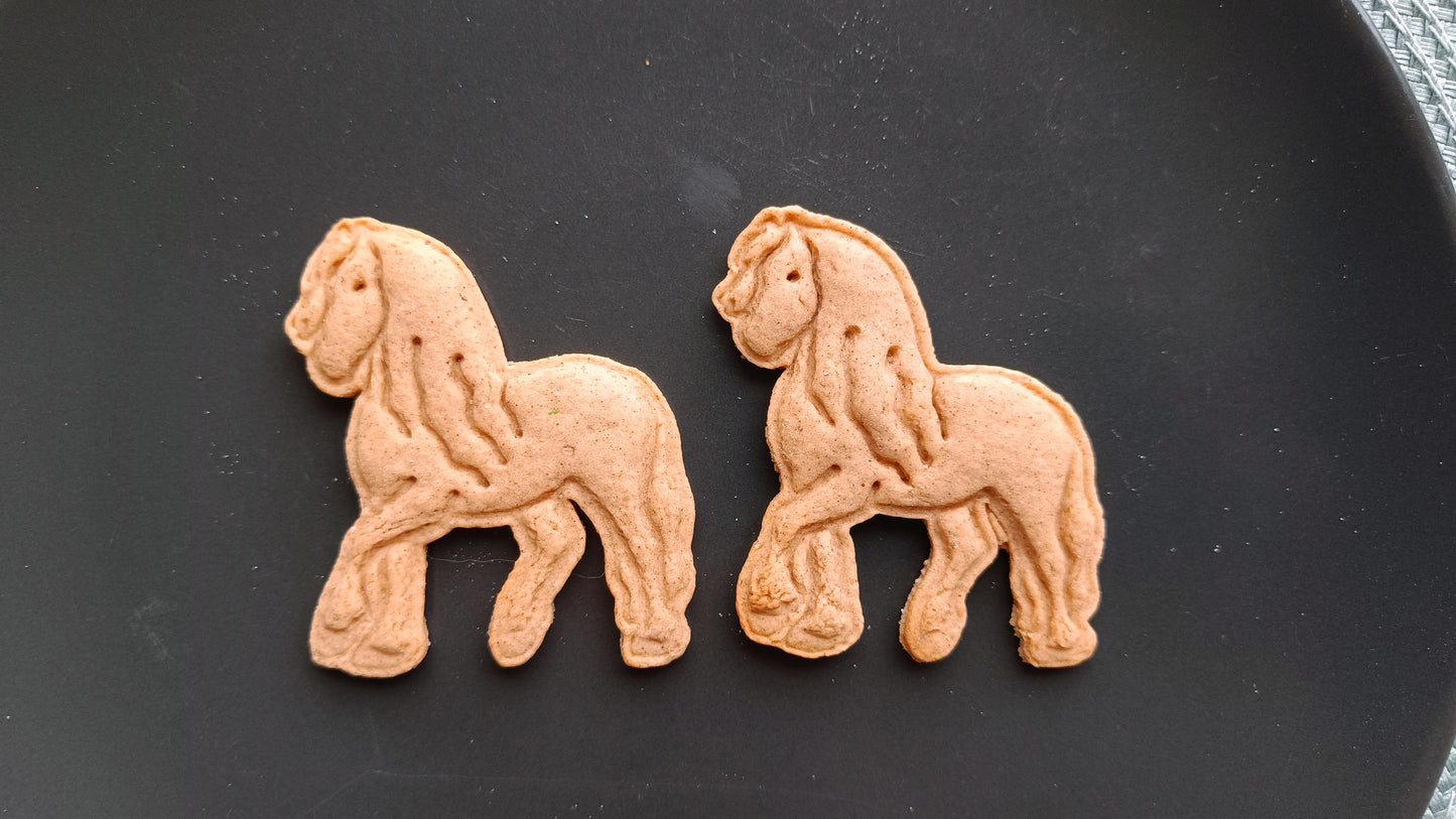 Friesian horse - cookie cutter set