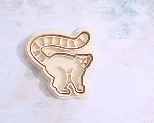 Ring-tailed Lemur - cookie cutter set