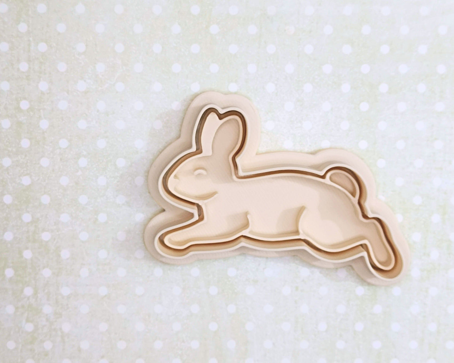 Running bunny - cookie cutter set