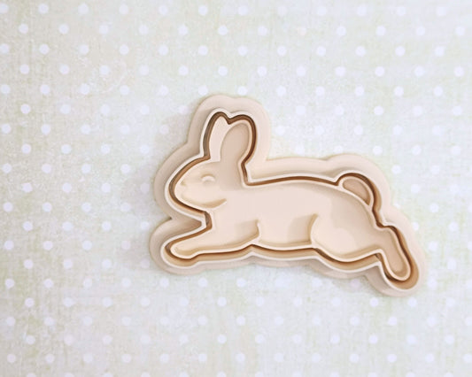 Running bunny - cookie cutter set
