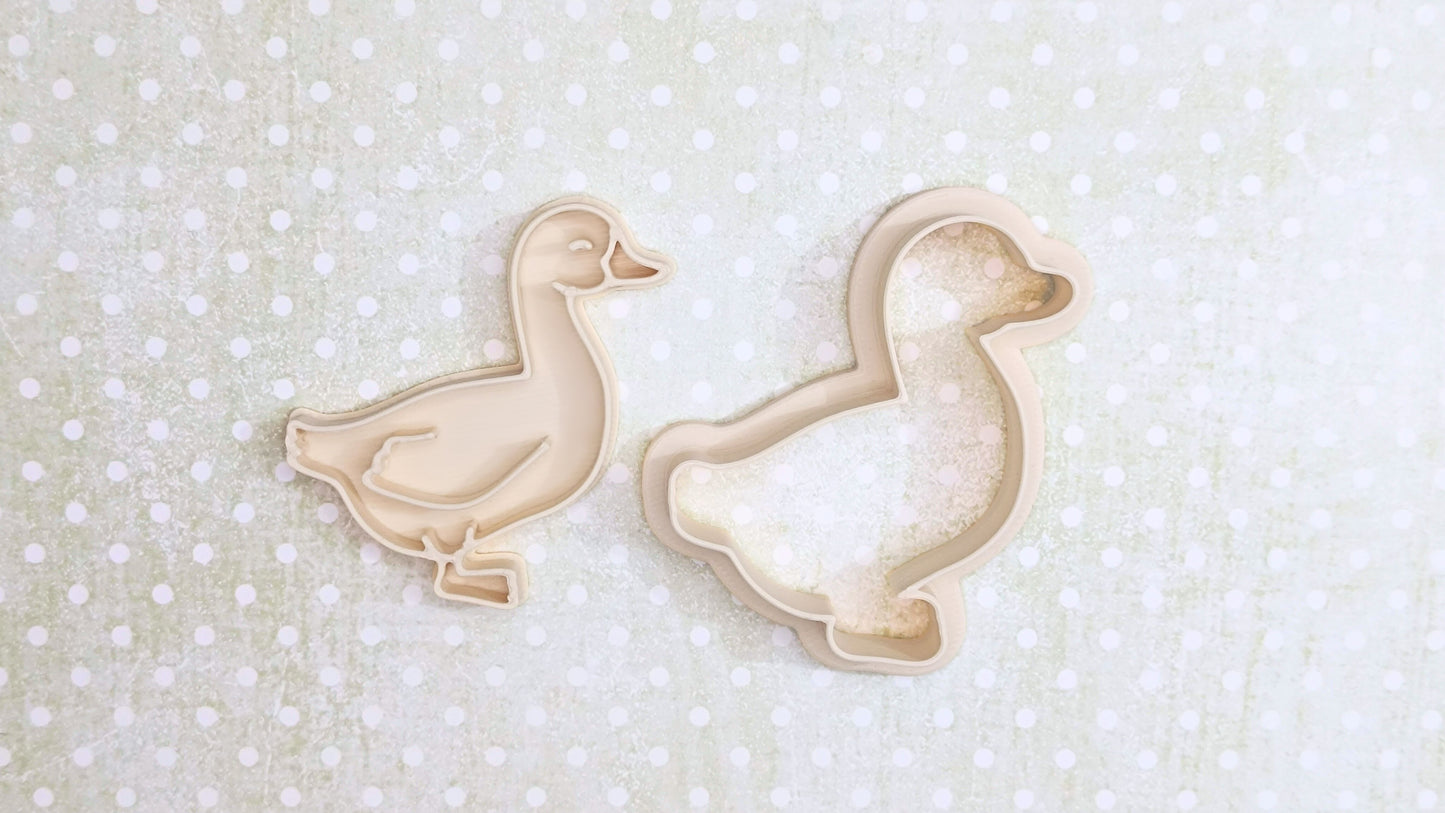 Goose - cookie cutter set