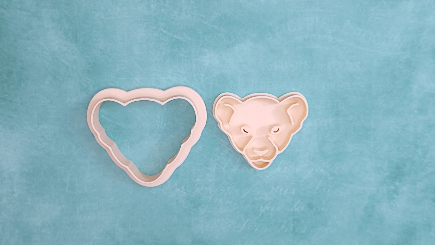 Baby lion - cookie cutter set