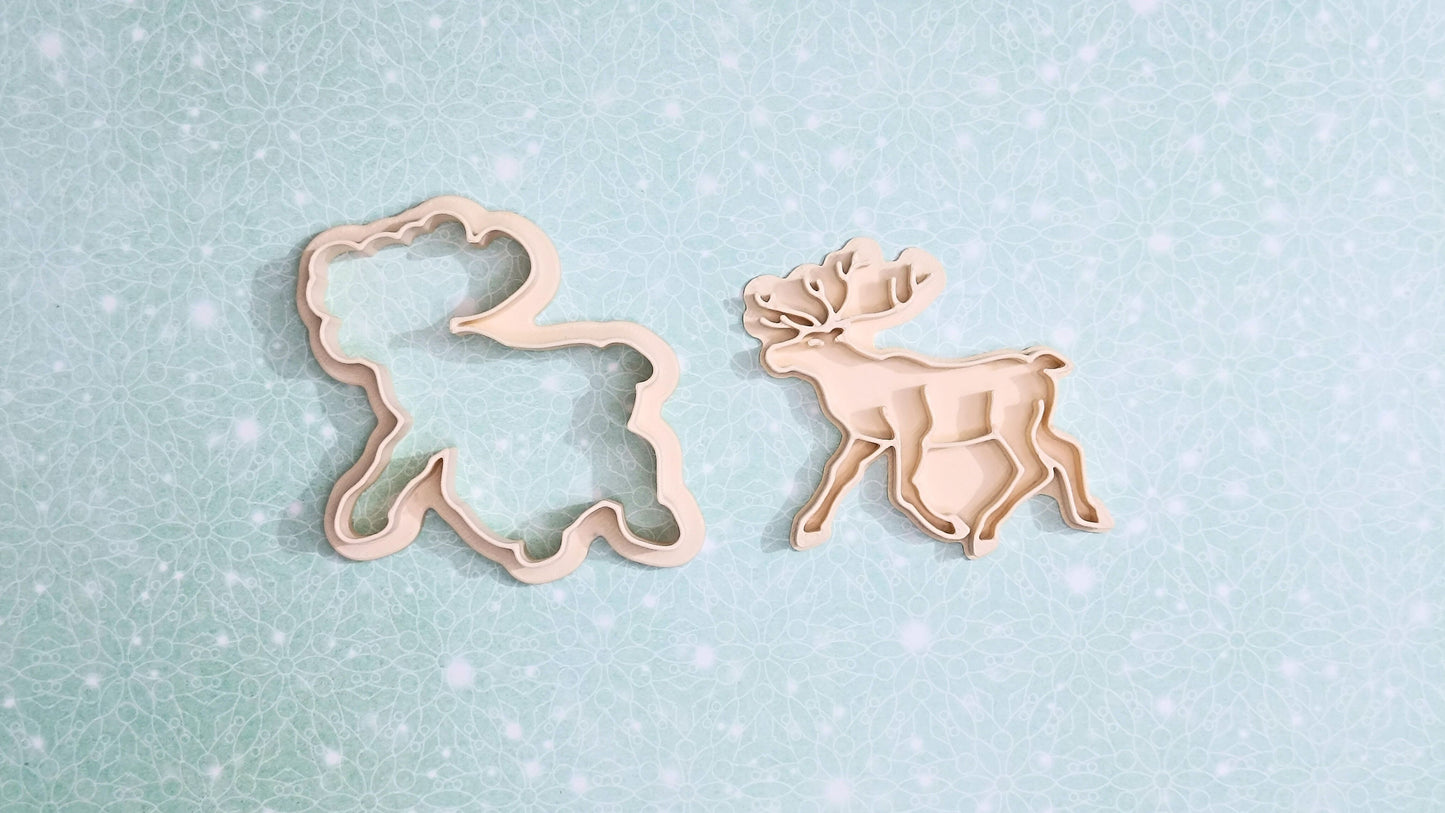 Reindeer - cookie cutter set