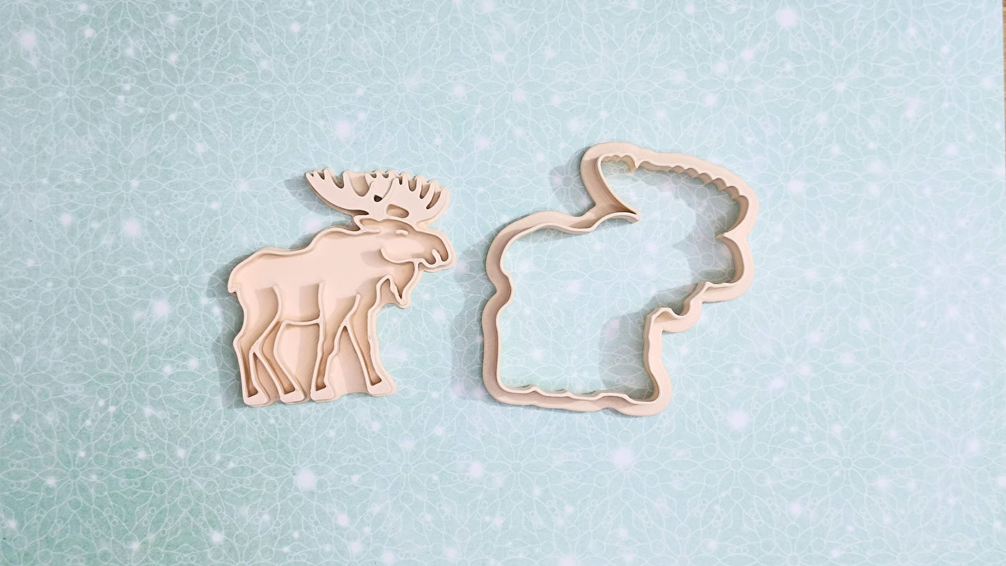 Moose - cookie cutter set