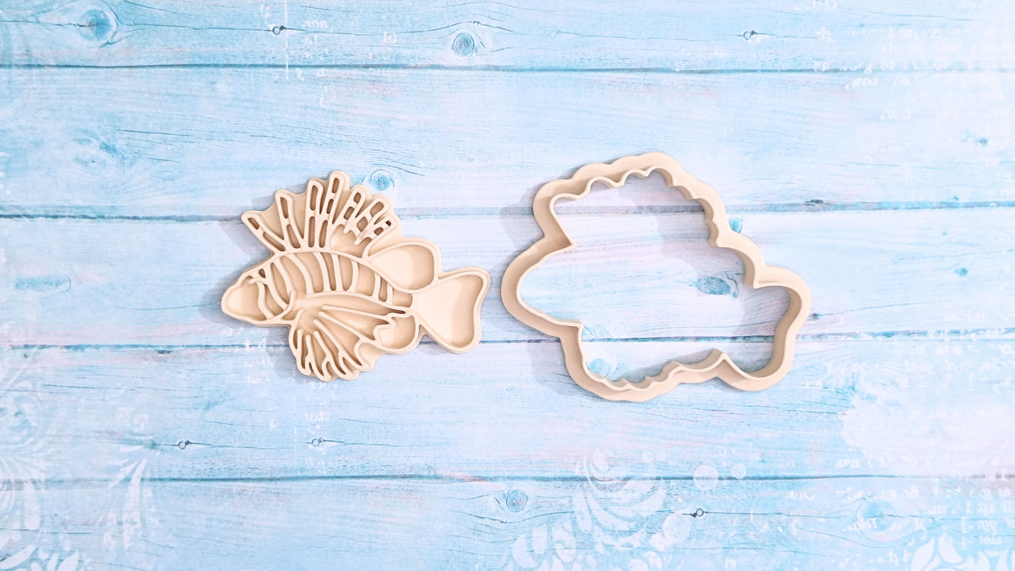 Lionfish - cookie cutter set