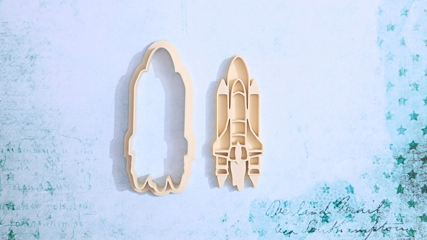 Space shuttle - cookie cutter set