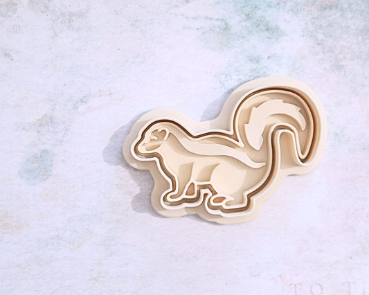 Skunk - cookie cutter set