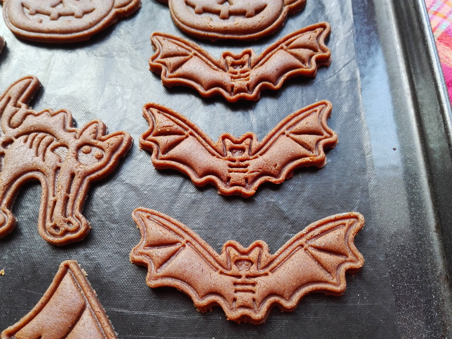 Bat skeleton - cookie cutter set