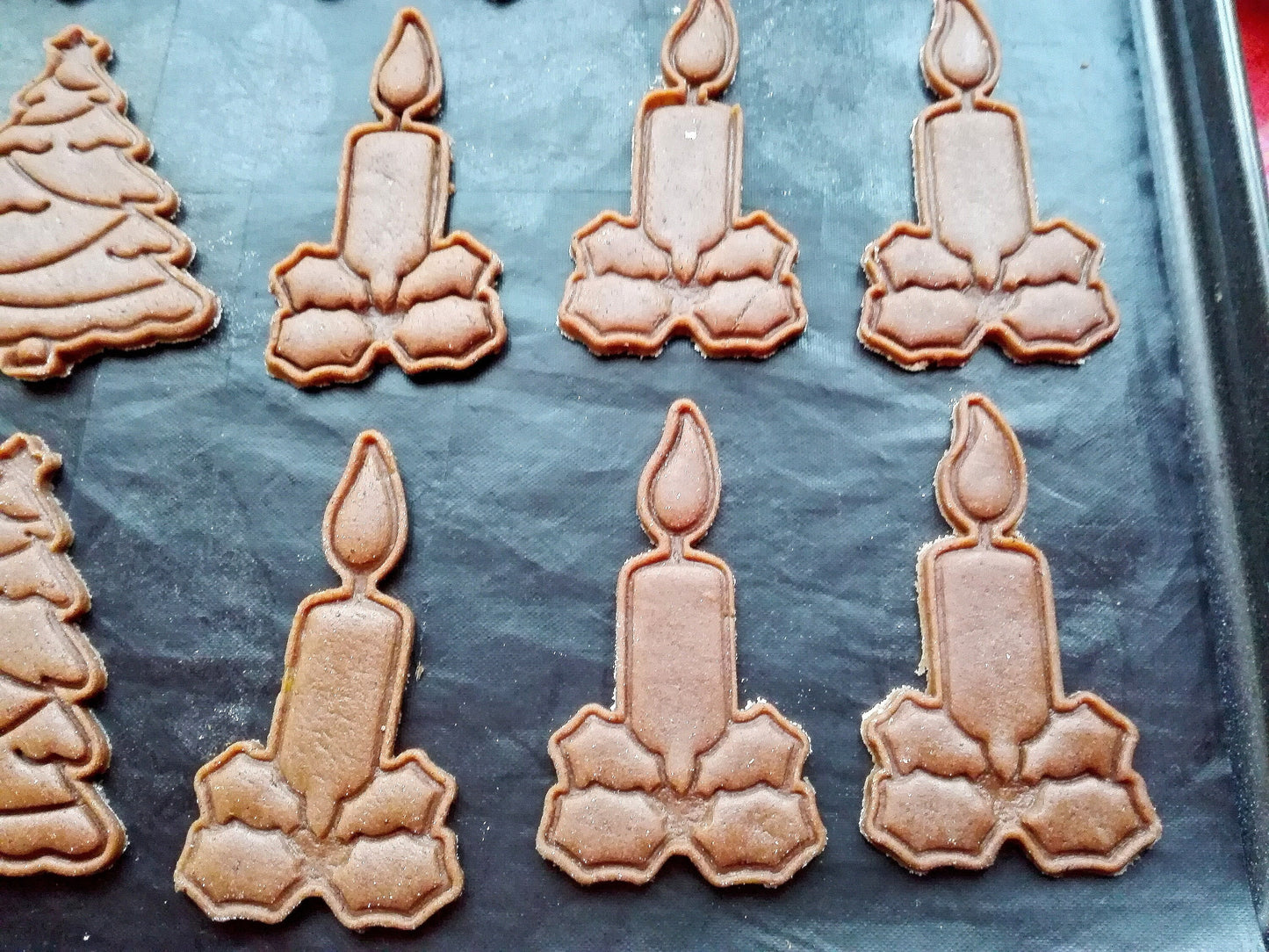 Candle - cookie cutter set