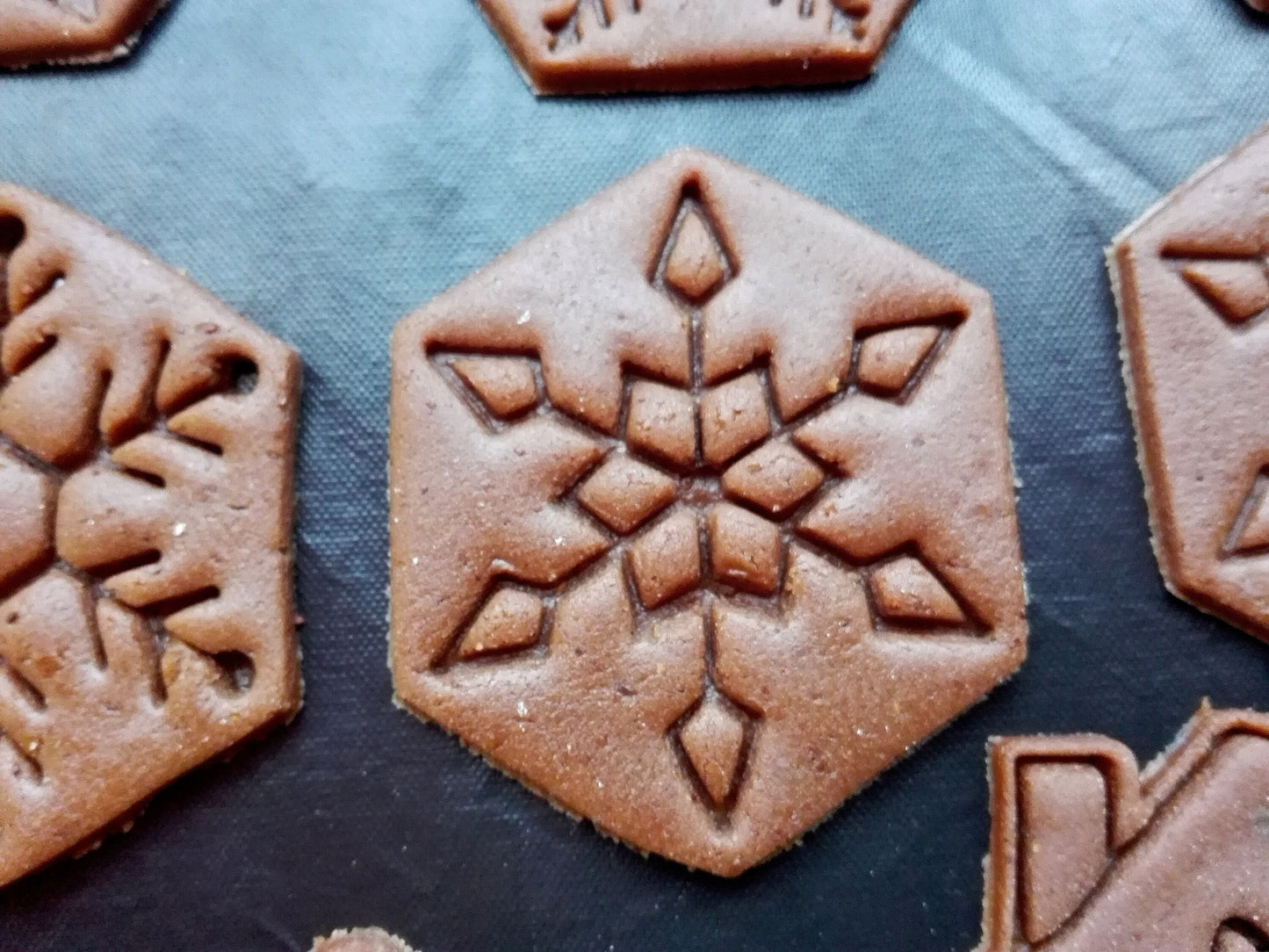 Snowflakes - cookie cutter set 2