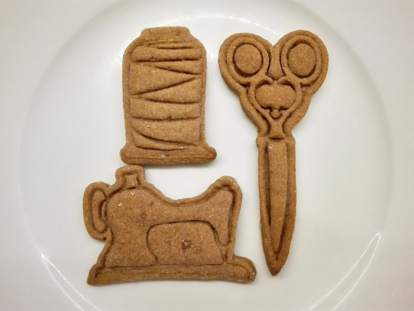 Sewing machine - cookie cutter set