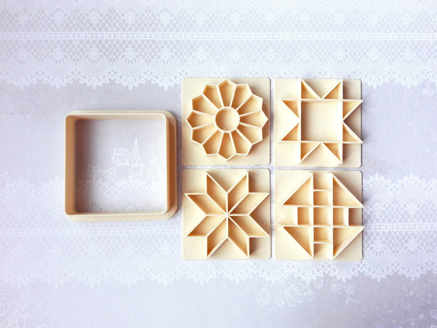 Patchwork - cookie cutter set