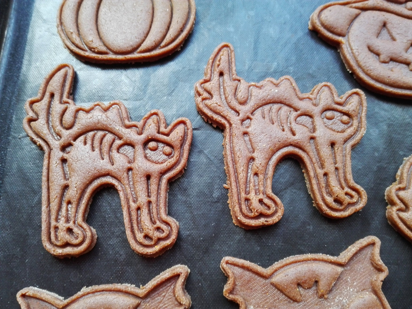 Cat skeleton - cookie cutter set