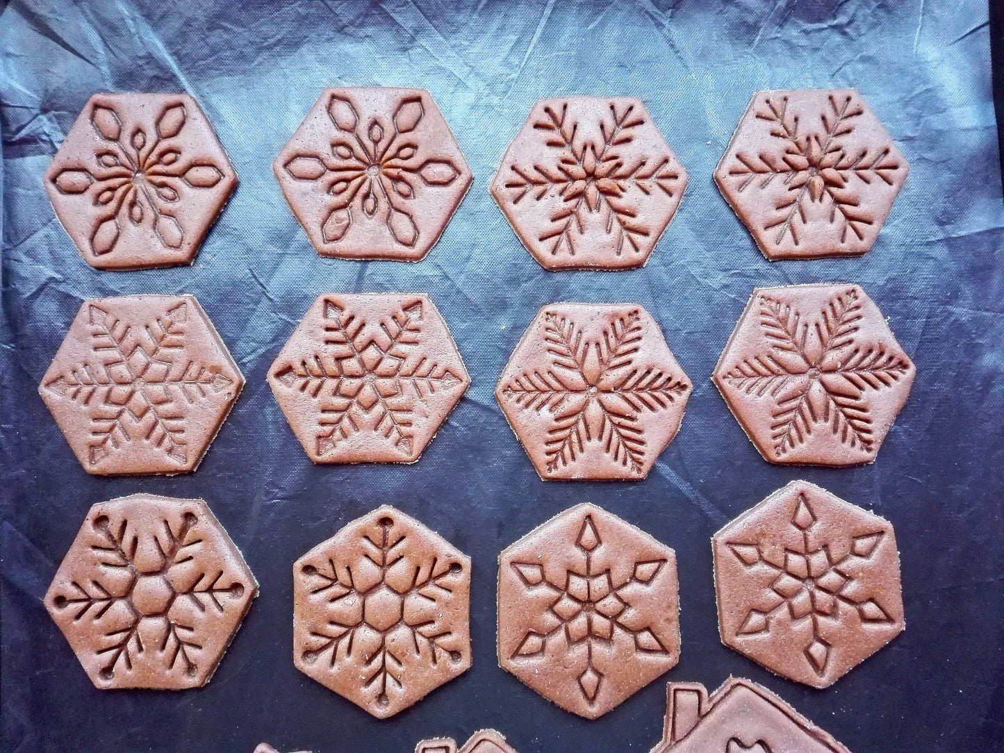 Snowflakes - cookie cutter set 1