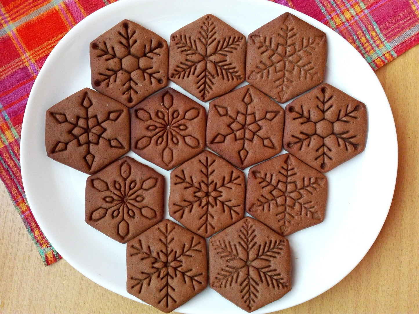 Snowflakes - cookie cutter set 2
