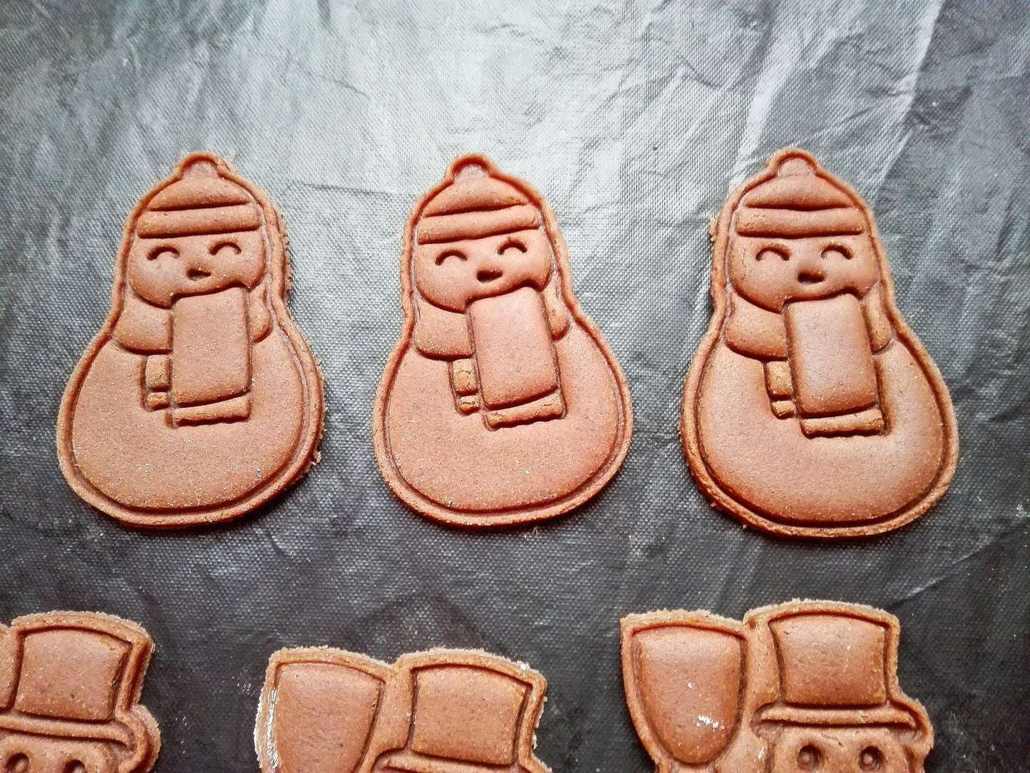 Snowman - cookie cutter set