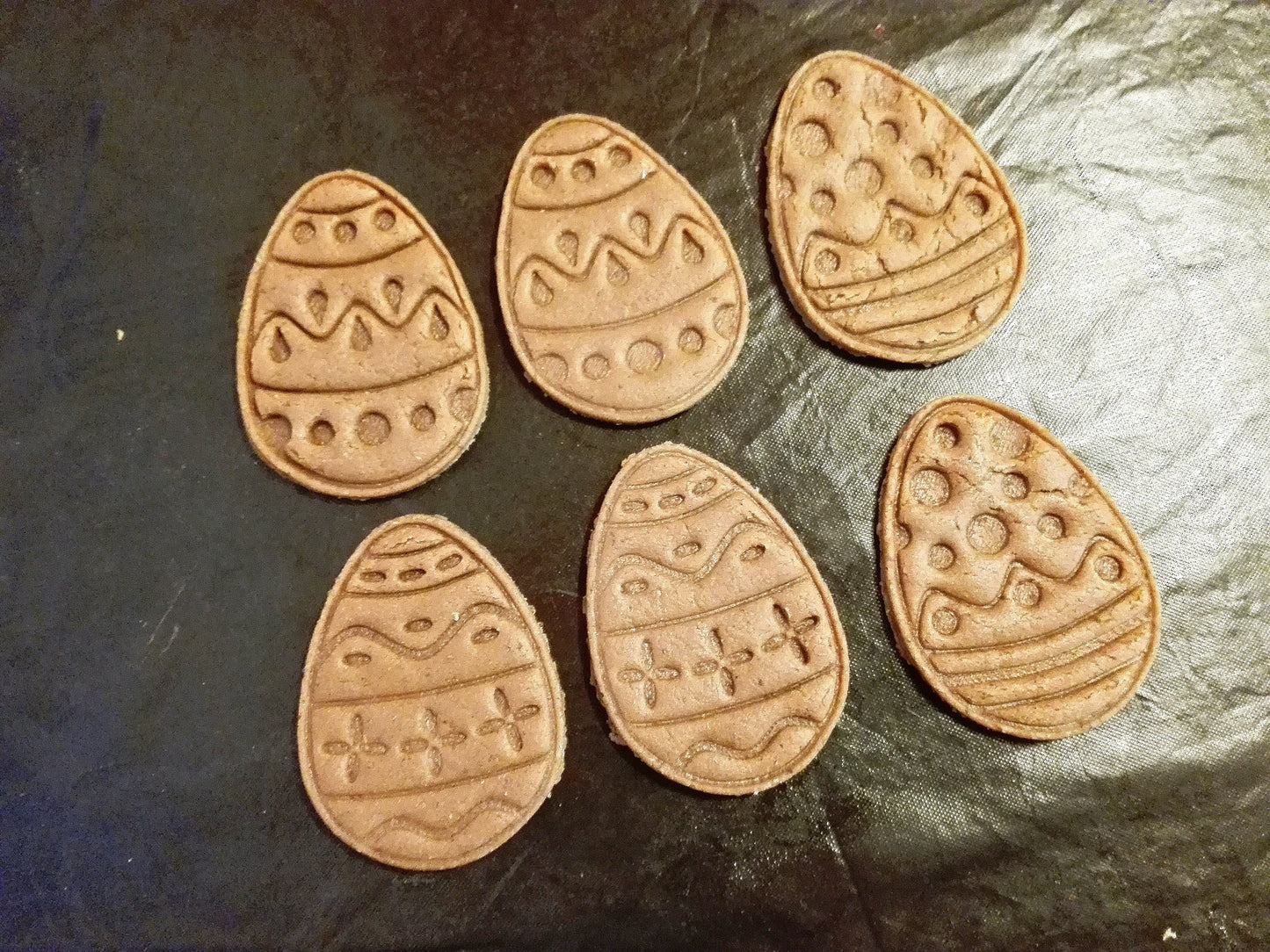 Decorated eggs - cookie cutter set