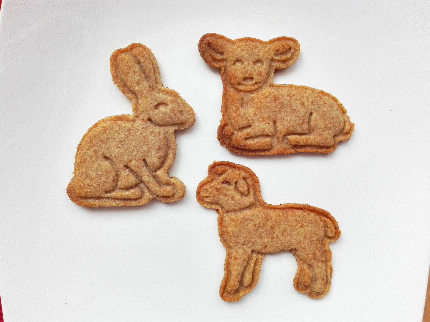 Lying lamb  - cookie cutter set