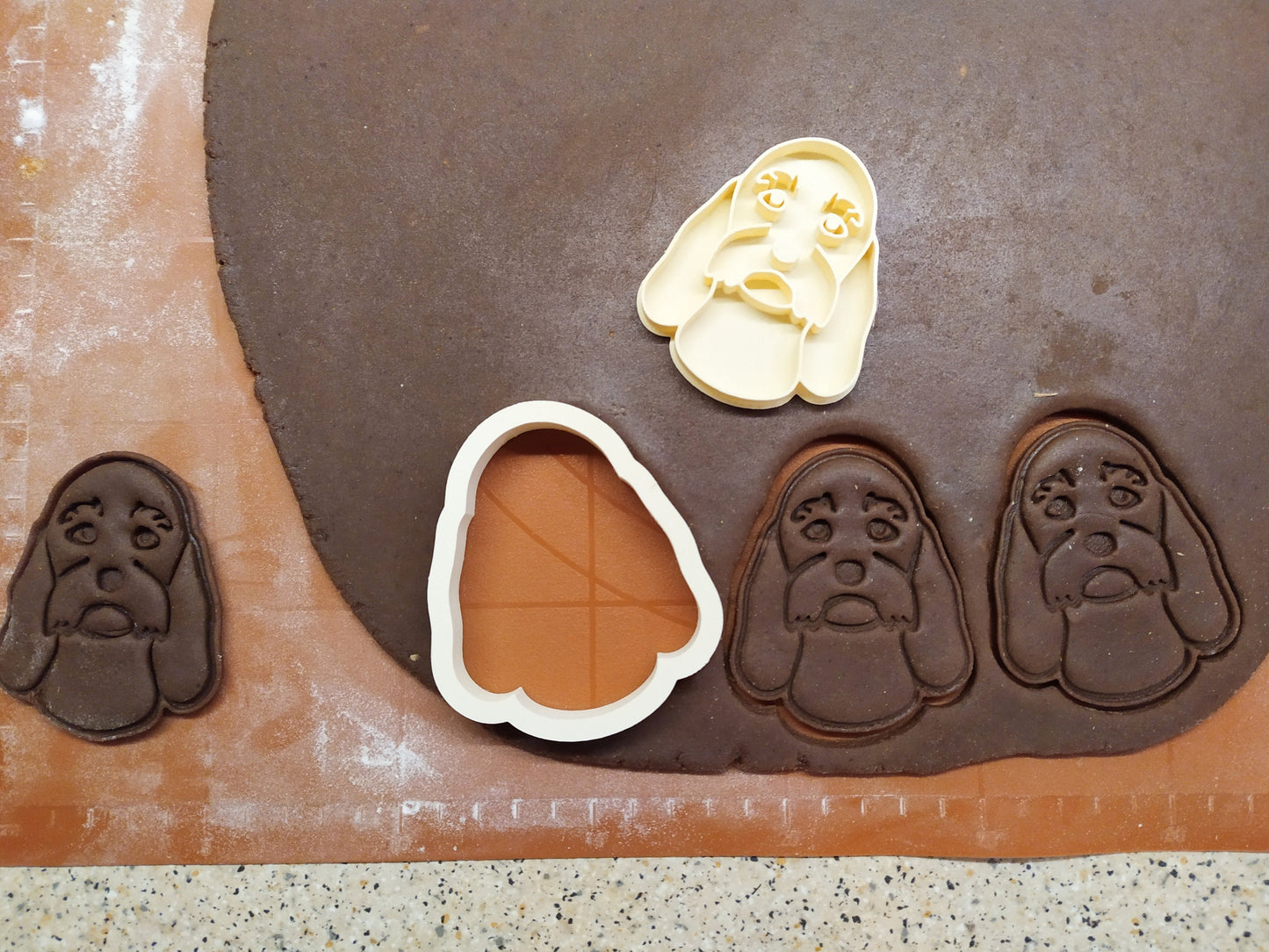 Grand basset griffon vendéen - cookie cutter set