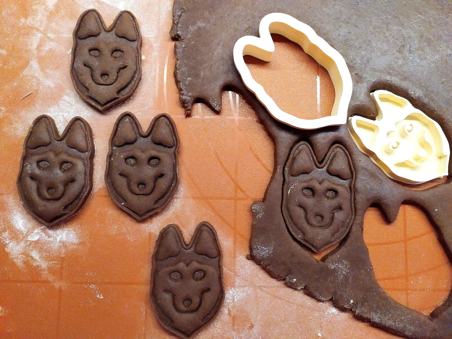 Husky - cookie cutter set