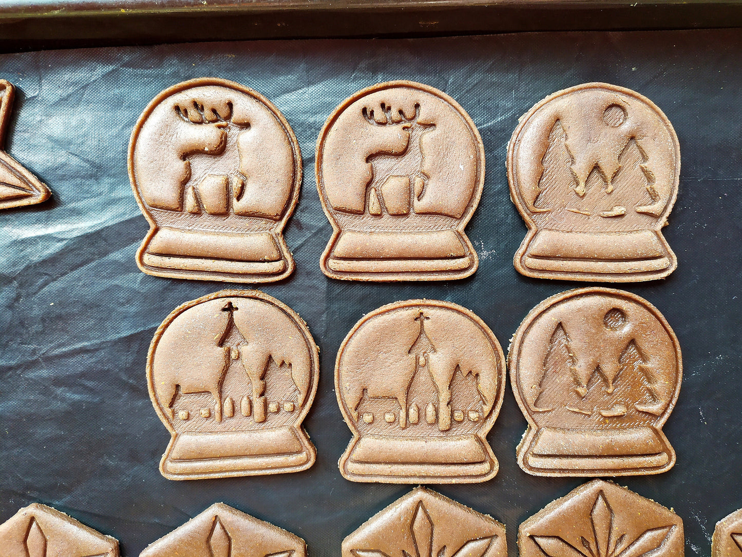 Snowglobes - cookie cutter set