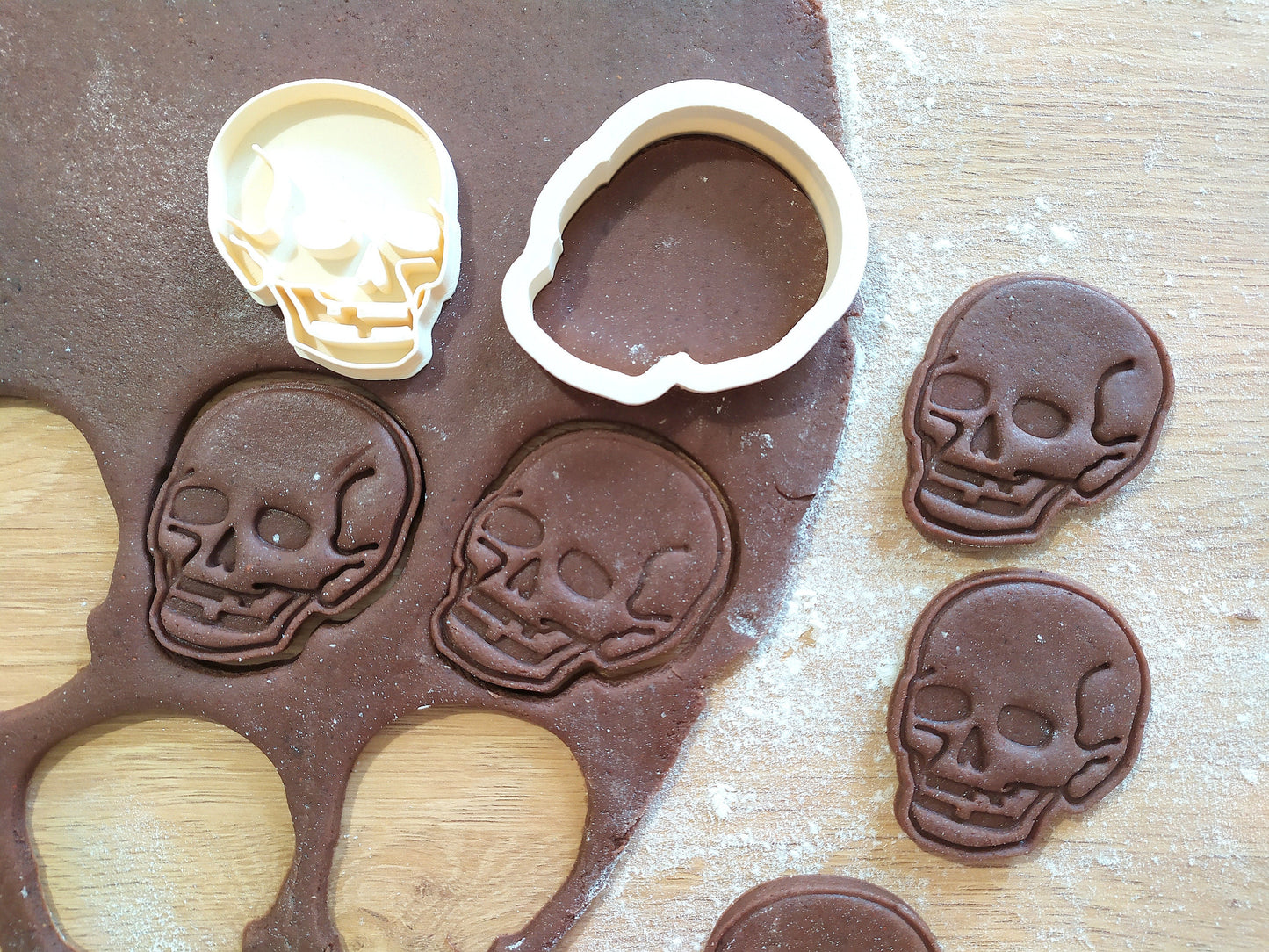 Skull - cookie cutter set