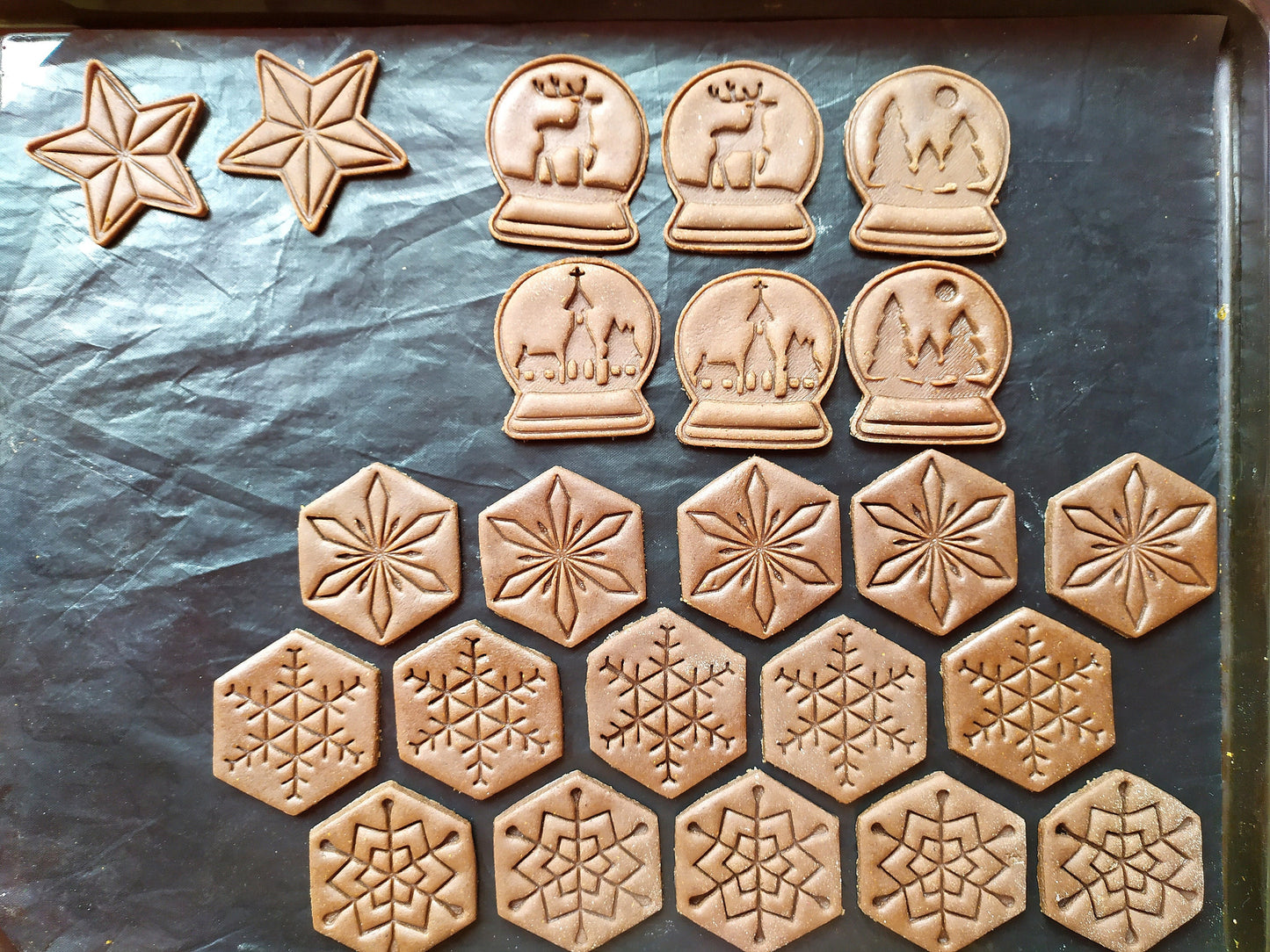 Snowglobes - cookie cutter set