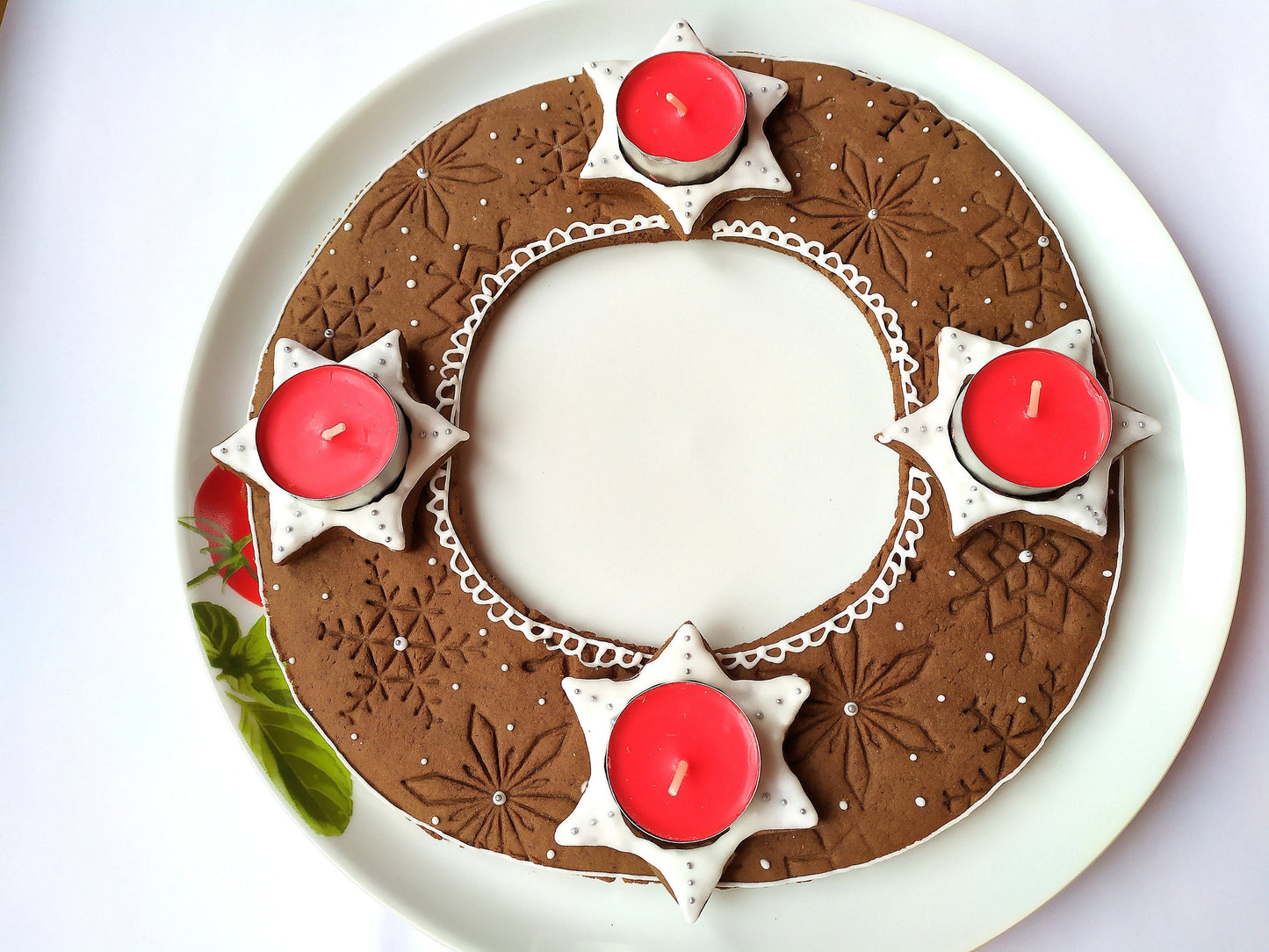 Star for a tea candle- cookie cutter