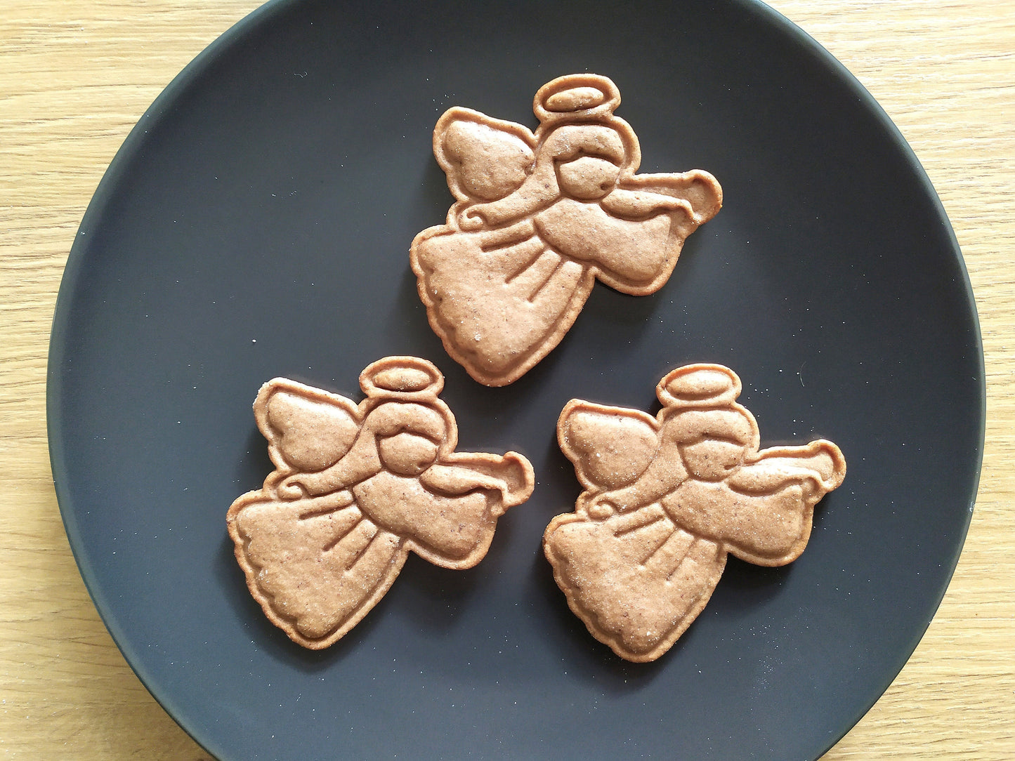 Angel with trumpet - cookie cutter set