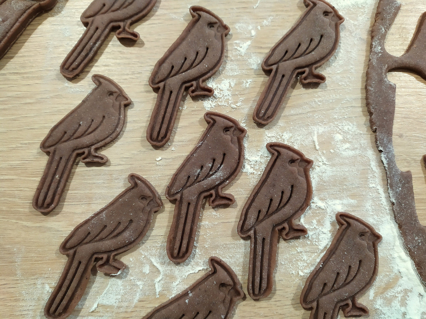 Red cardinal - cookie cutter set