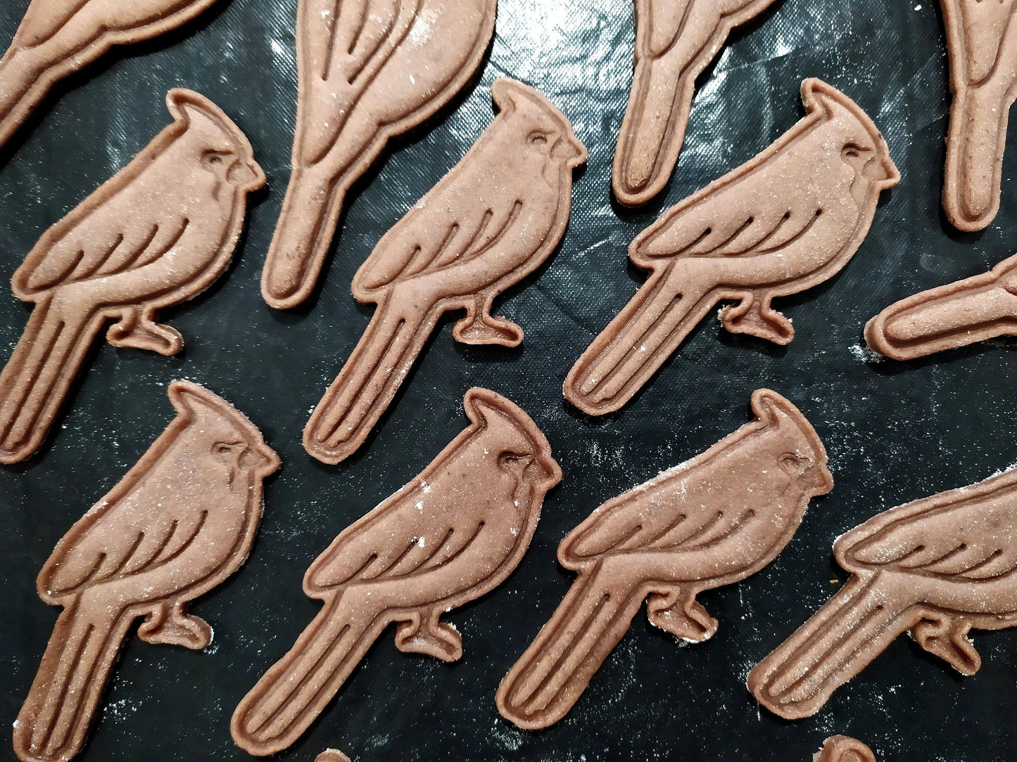 Red cardinal - cookie cutter set