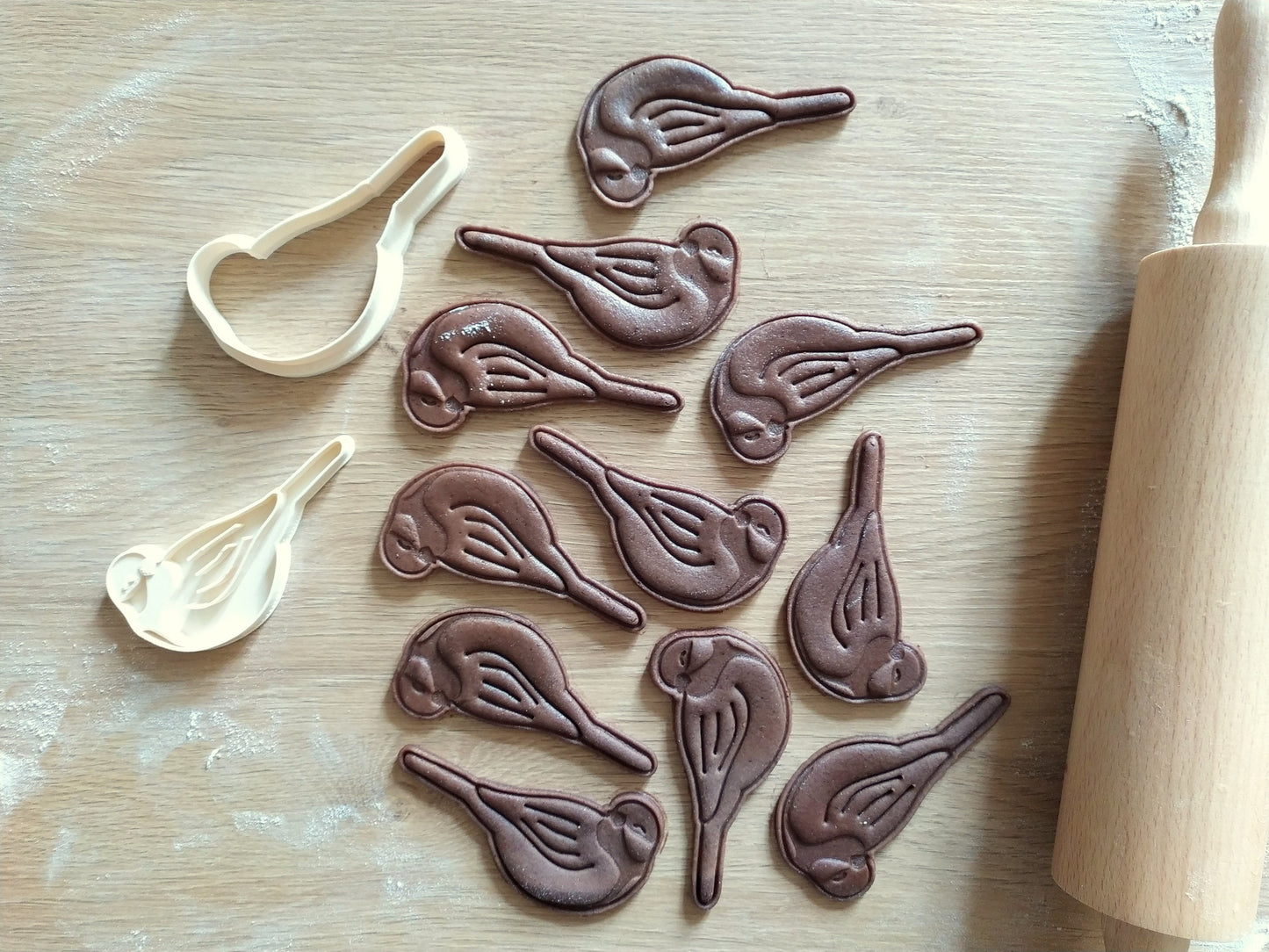 Great tit - cookie cutter set