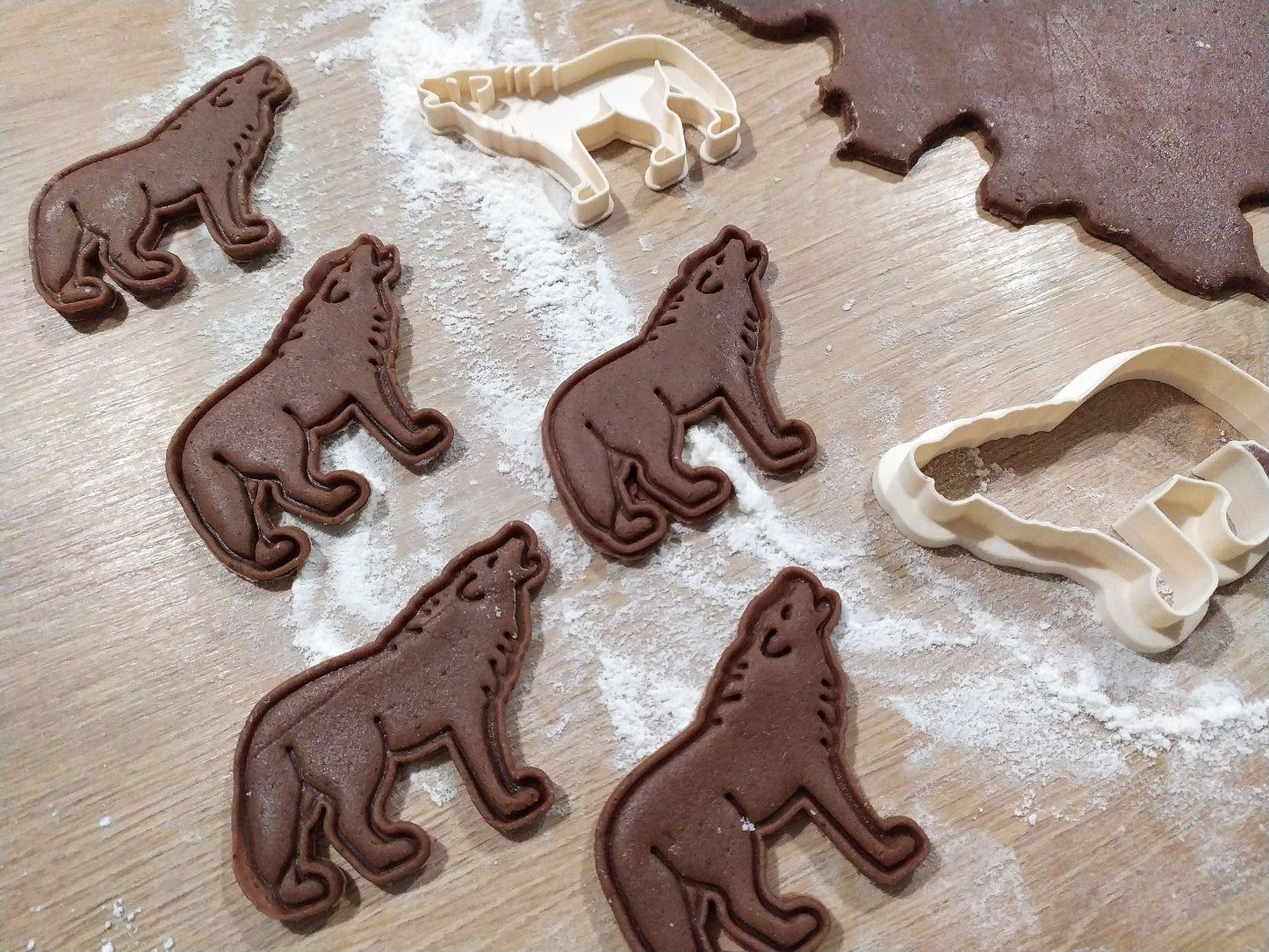 Wolf - cookie cutter set