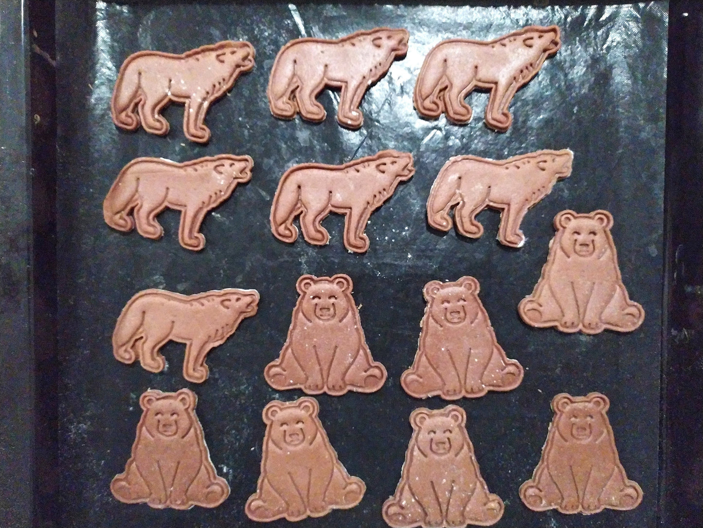 Wolf - cookie cutter set