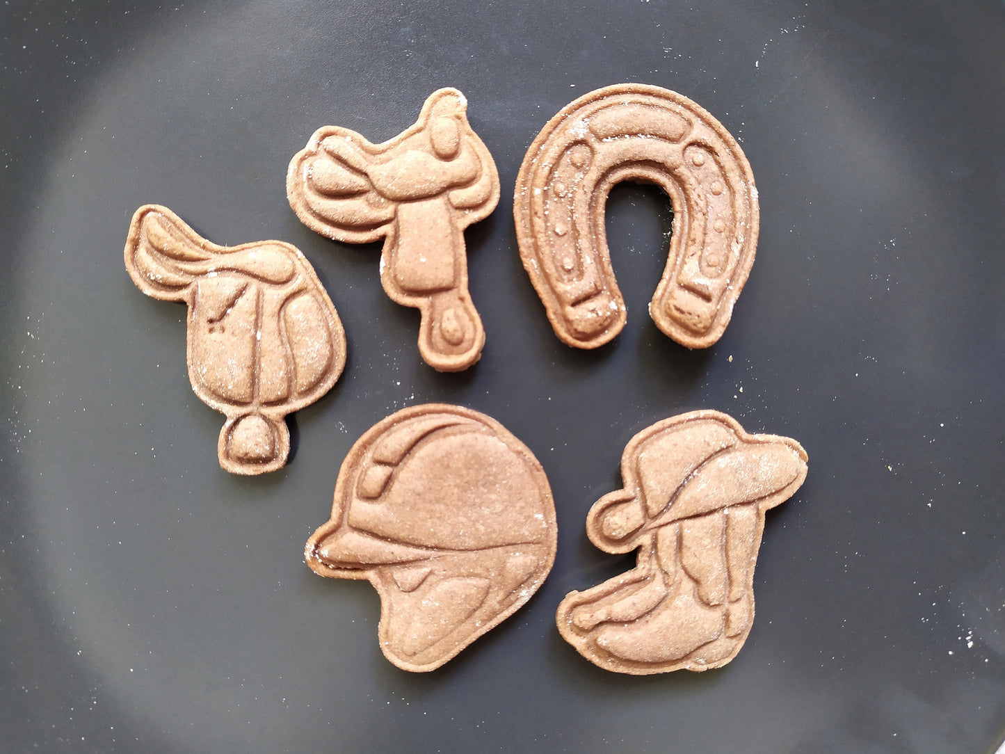 Wester saddle - cookie cutter set