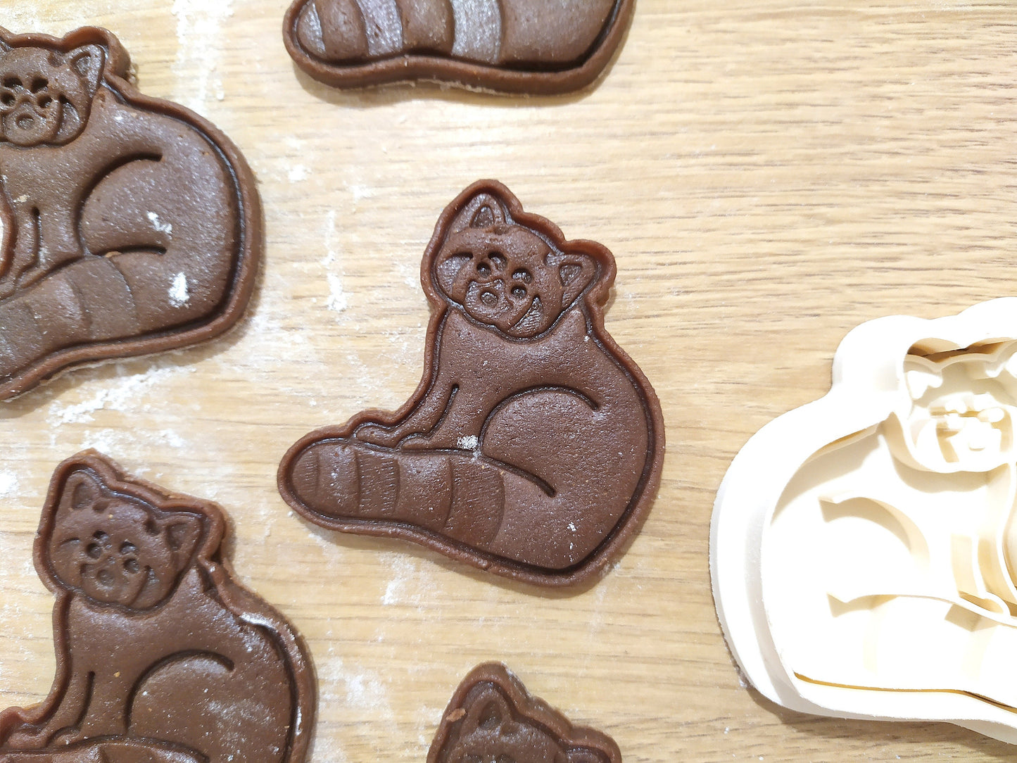 Red panda - cookie cutter set
