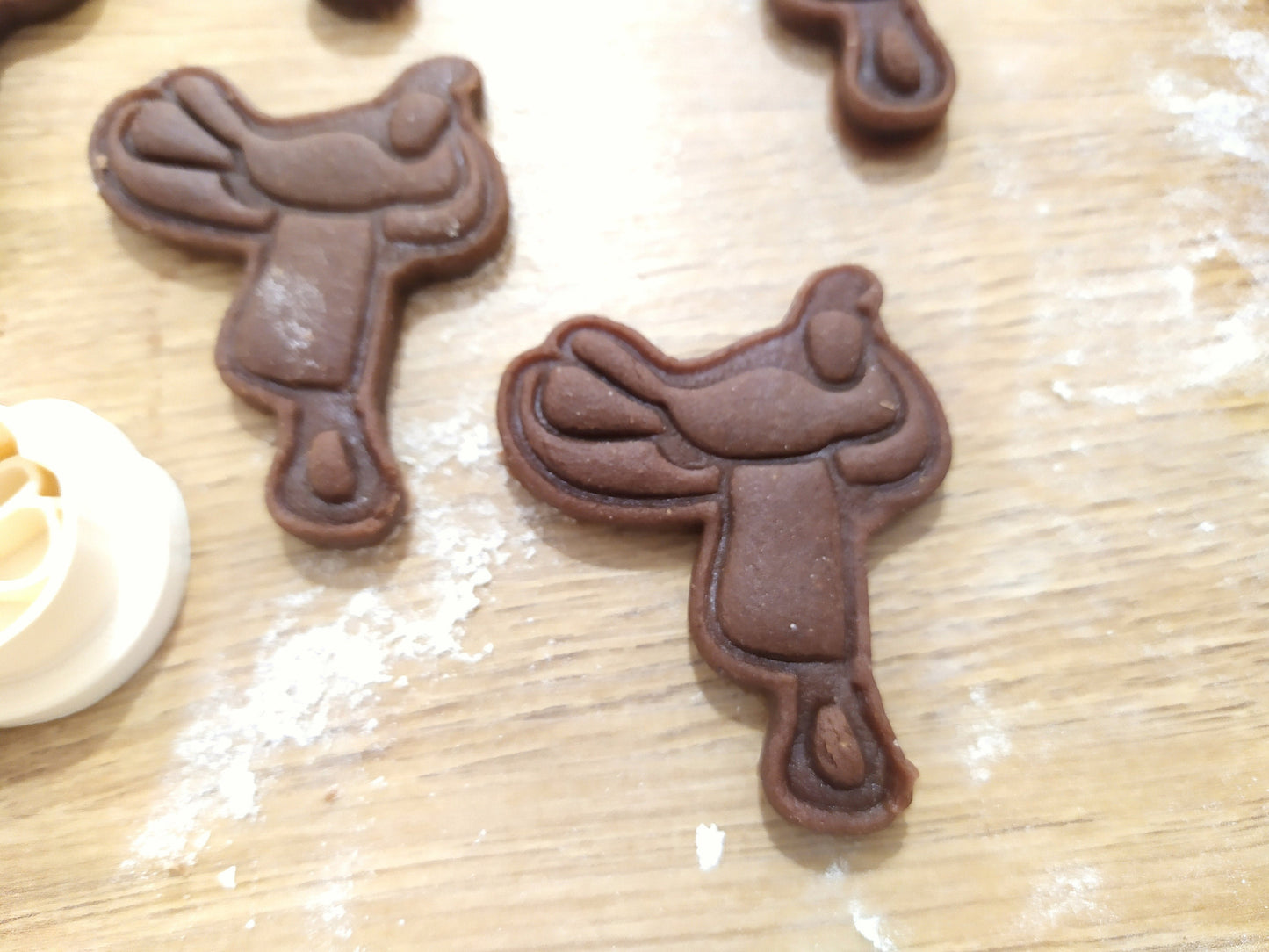 Wester saddle - cookie cutter set