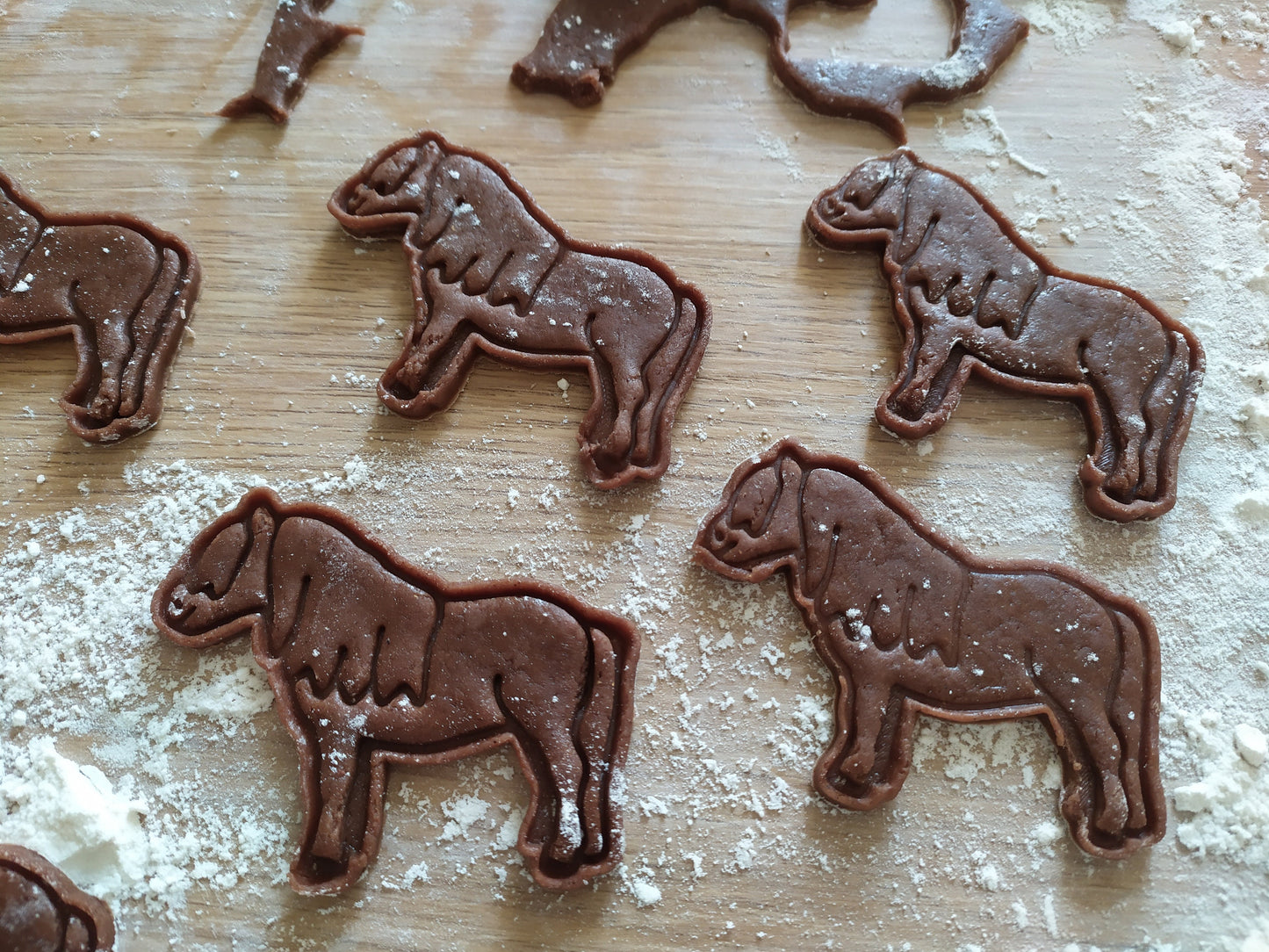 Shetland pony - cookie cutter set