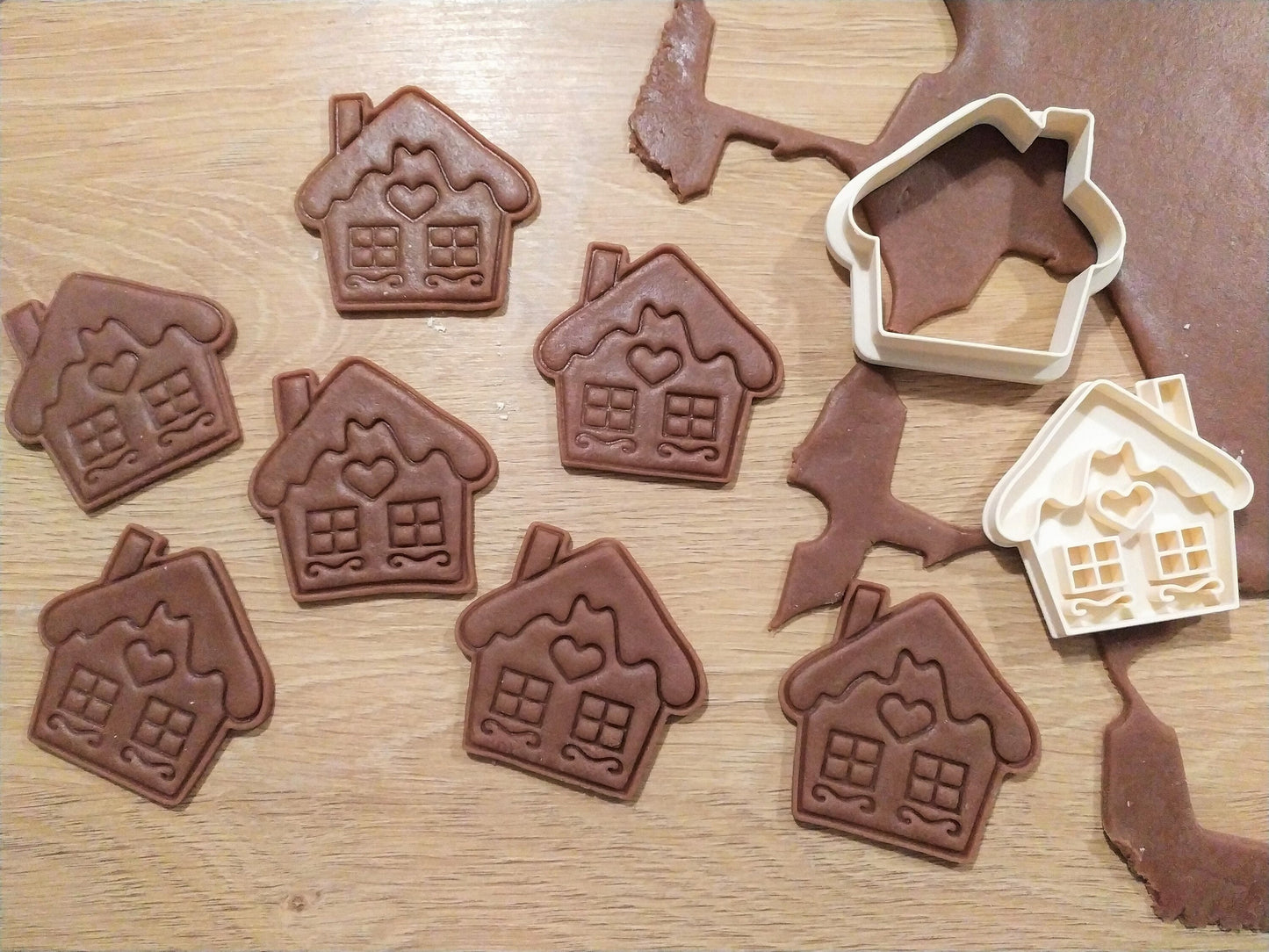Gingerbread house - cookie cutter set
