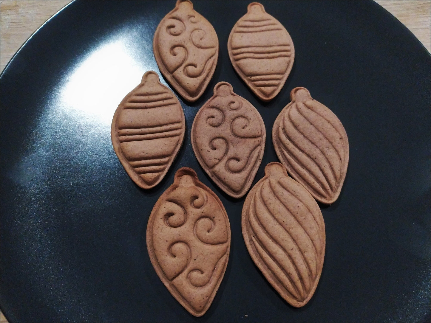 Long christmas ornaments - cookie cutter set