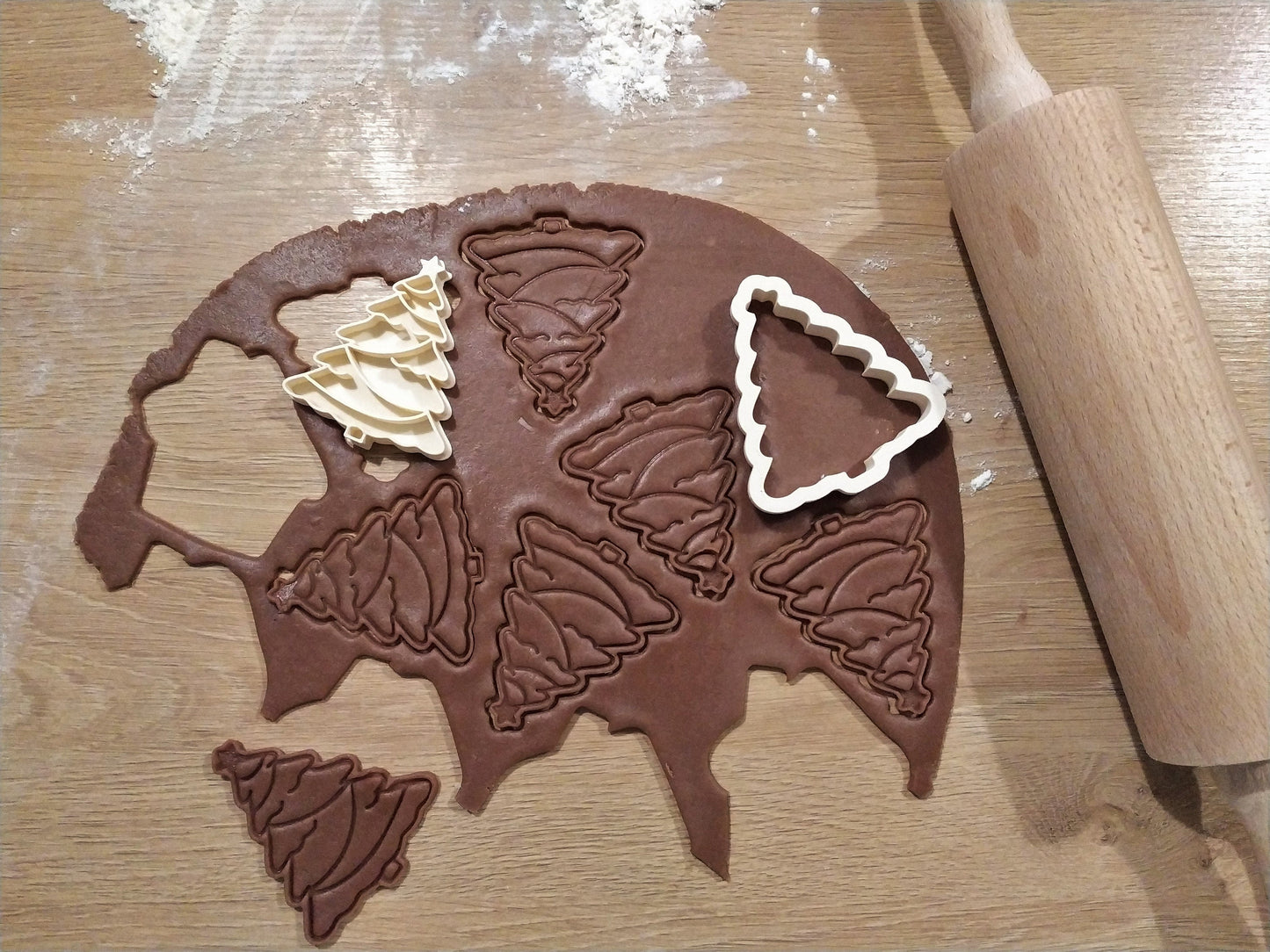 Christmas tree - cookie cutter set