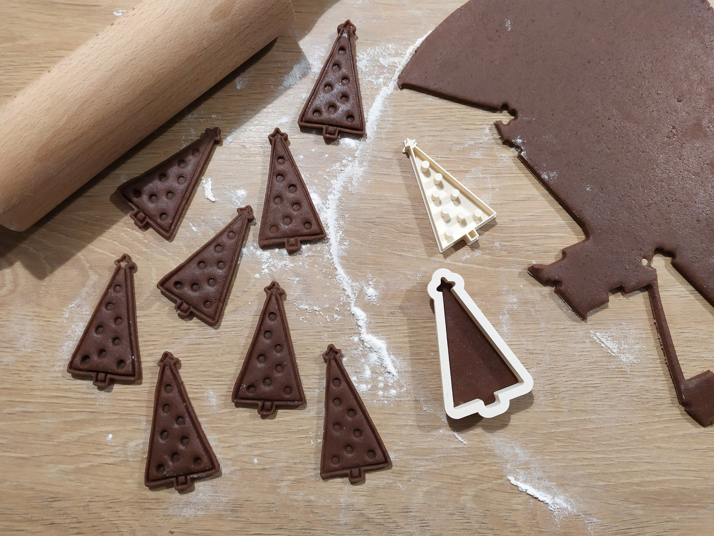 Christmas trees - cookie cutter set