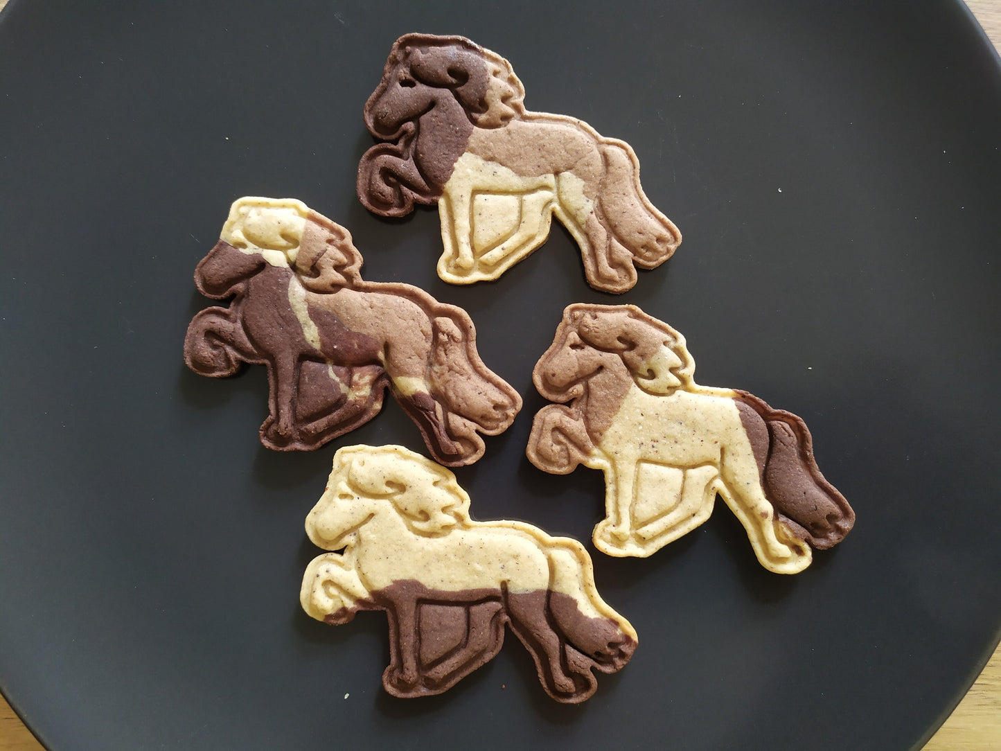 Icelandic horse - cookie cutter set