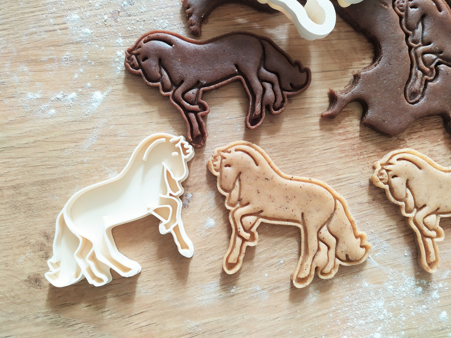 Andalusian horse - cookie cutter set