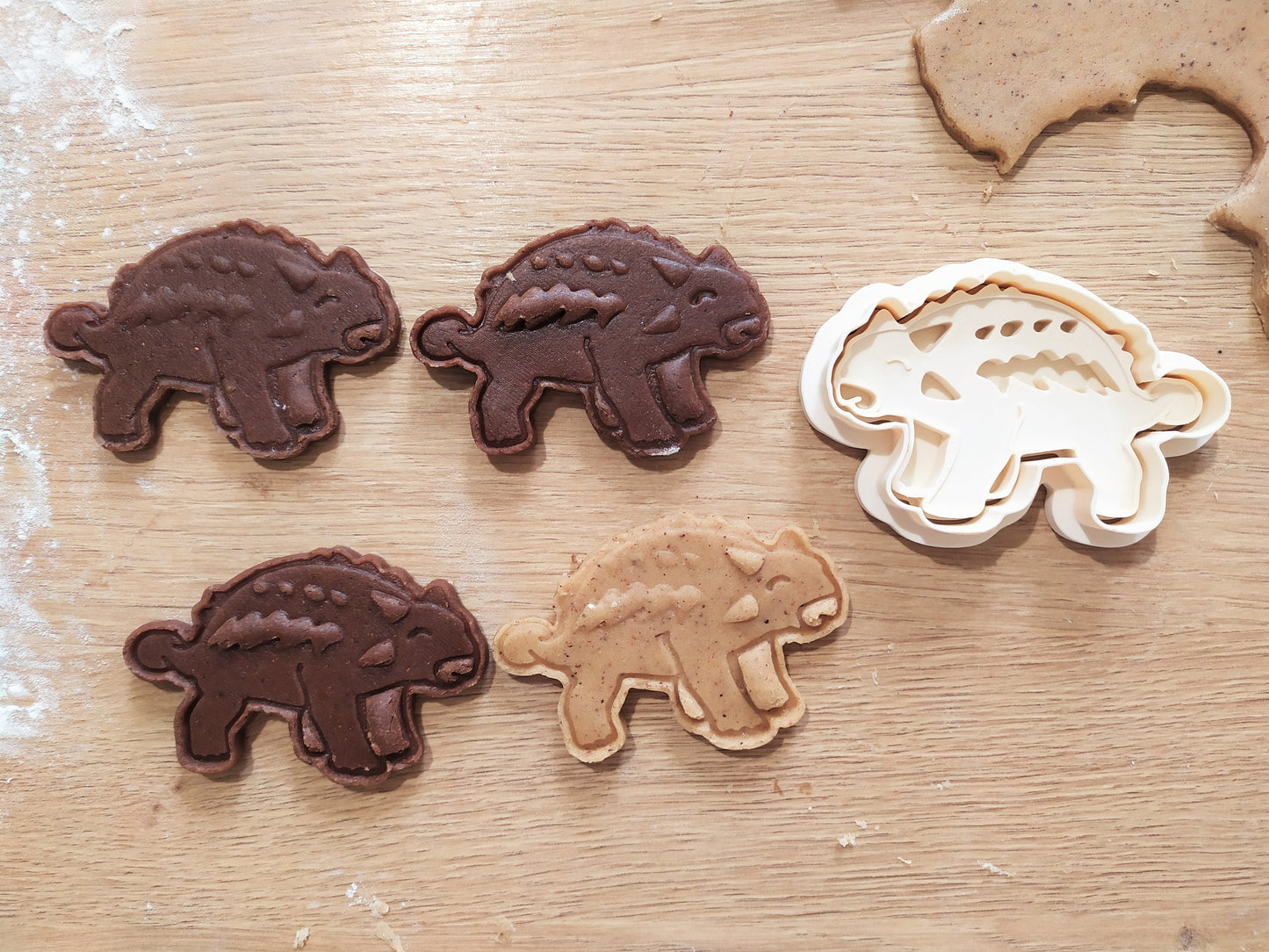 Ankylosaurus - cookie cutter set